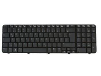 HP CQ7000 Arabic/English Bilingual Keyboard (480001-171) - USB Wired Keyboard for Office & Home Use with Arabic & English Layout