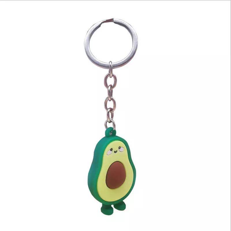 PocketPit Avocado Keychain - Cute Mini Avocado Key Ring for Keys, Bags & Backpacks - Perfect Gift for Avocado Lovers & College Students
