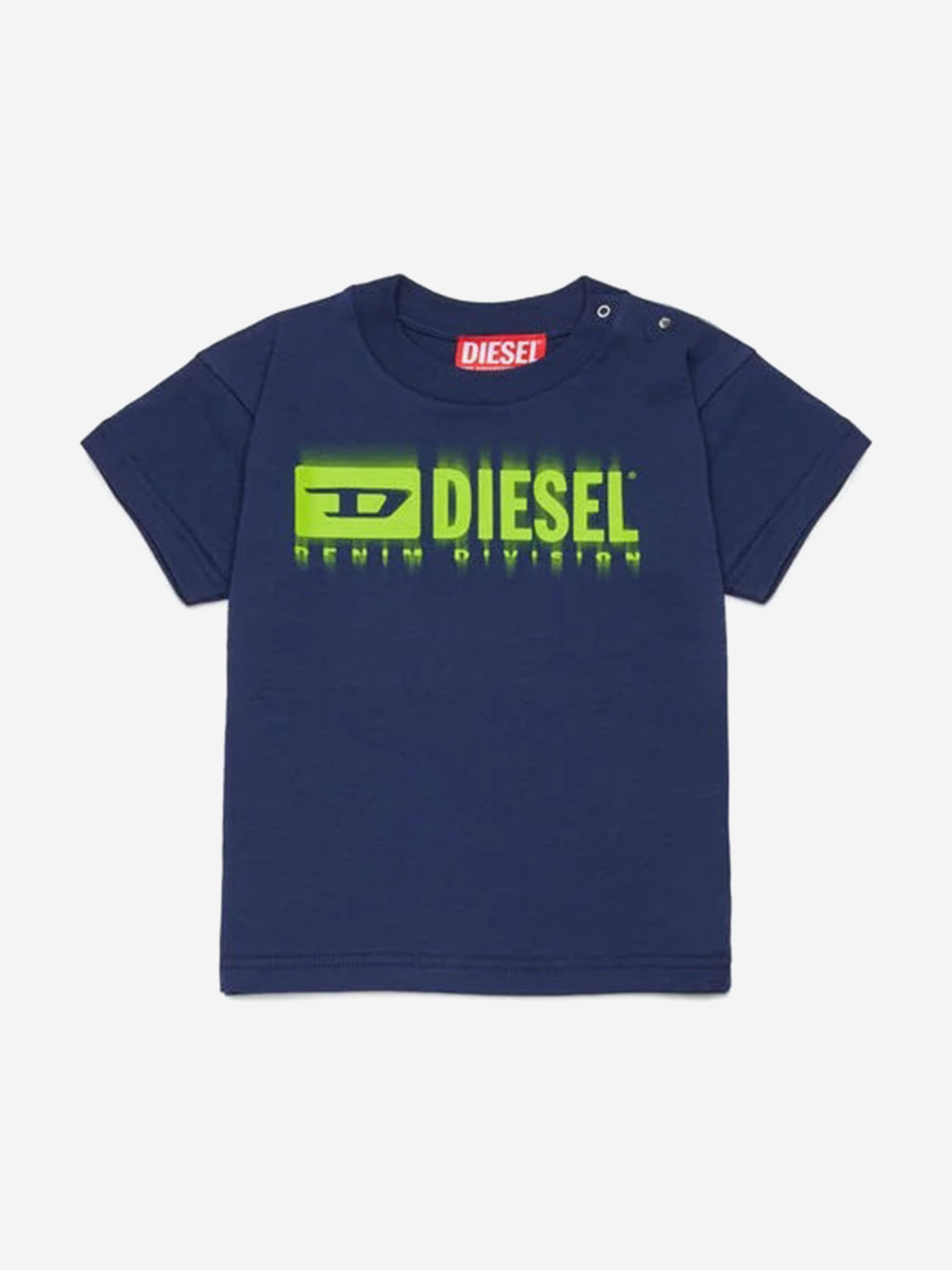 Baby Navy Logo T-Shirt - Soft Cotton Comfort for Infants & Toddlers - Perfect for Playdates, Family Outings & Photo Shoots