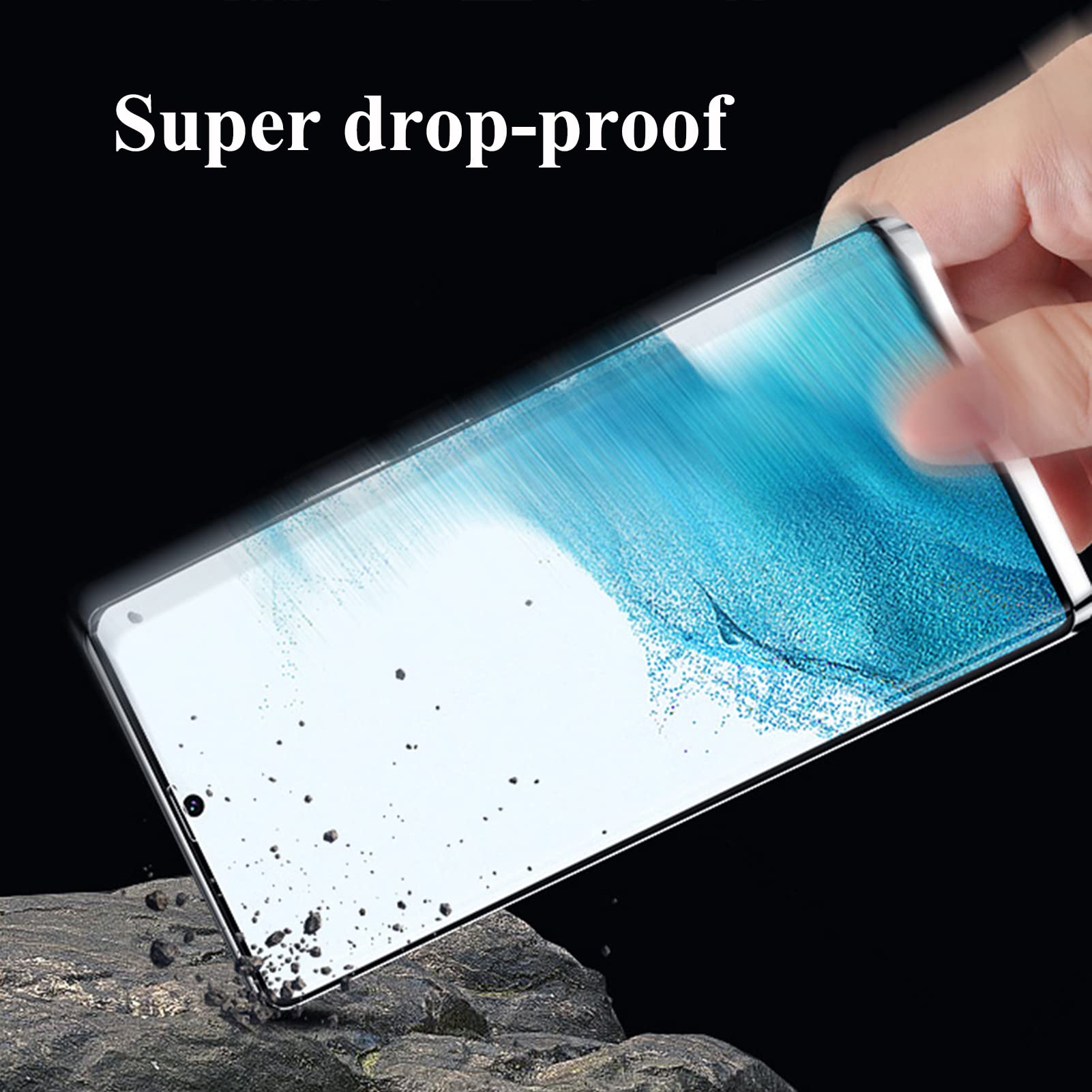 Premium 360° Full Protection Anti-Spy Case for Samsung Galaxy S22 Plus - Magnetic Metal Frame with Camera Cover & Privacy Tempered Glass | Anti-Peeping Phone Cover in Black | Perfect for Business Travel & Privacy Protection