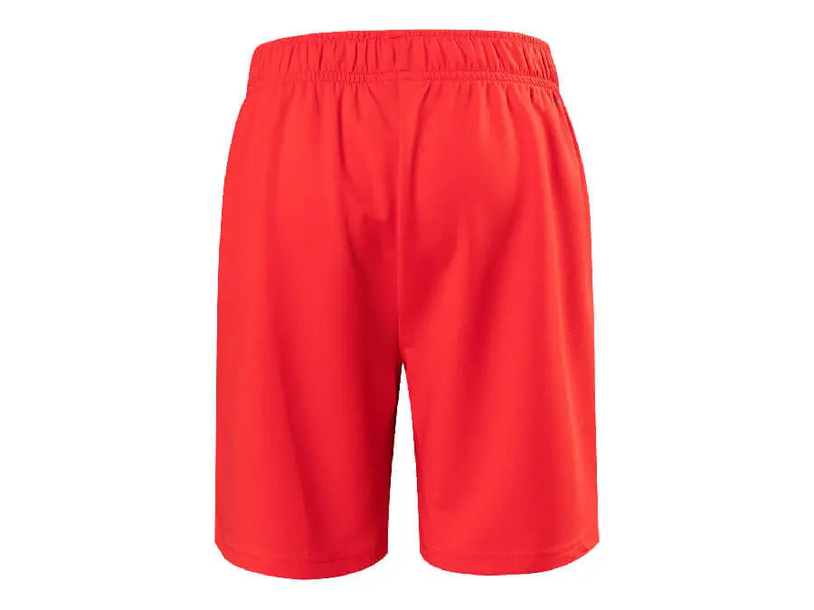 Victor R 32201D Junior Shorts 125 - Comfortable Athletic Shorts for Kids & Teens (Red) - Perfect for Running, Gym & School Sports Activities