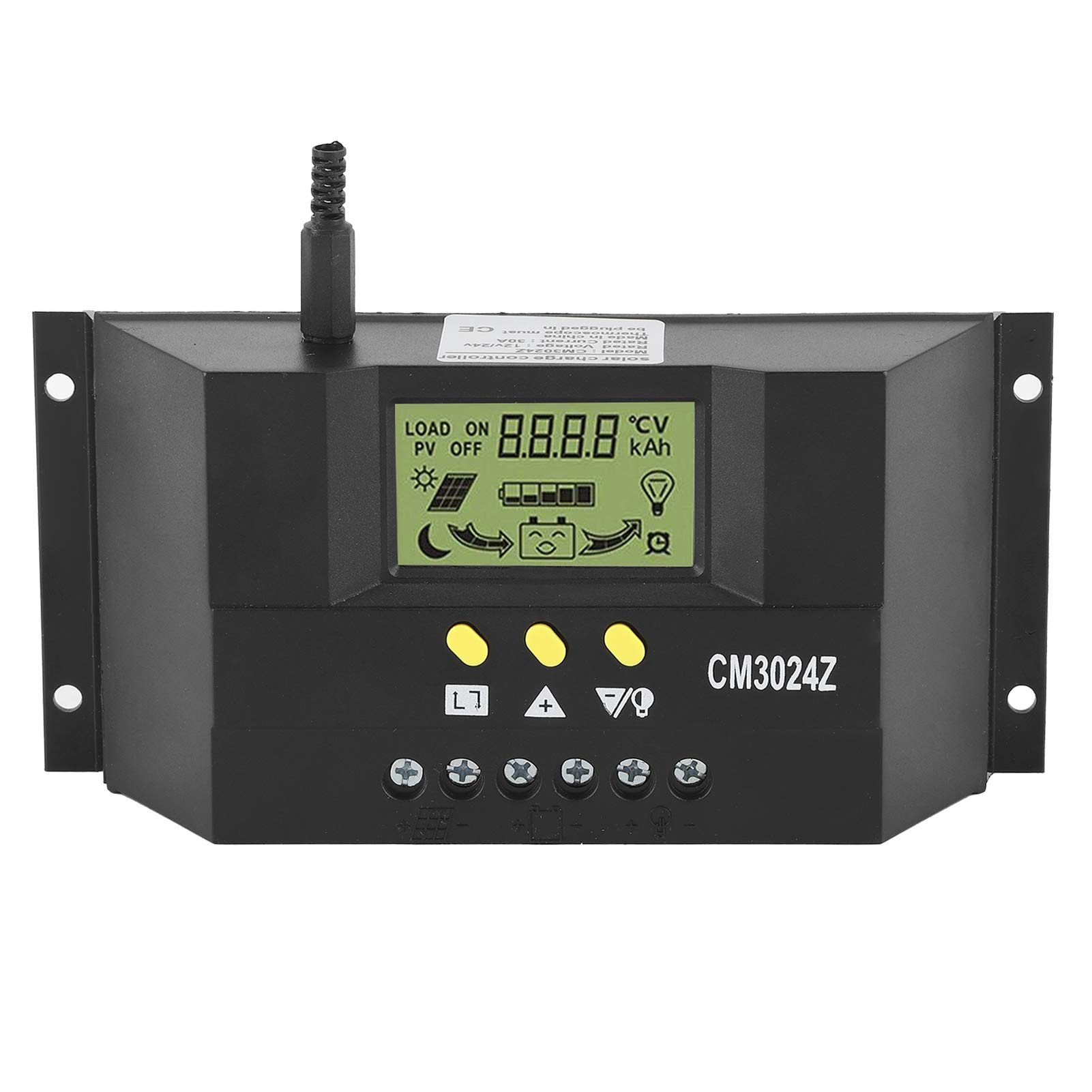 30A Solar Charge Controller with LCD Display for Home & Commercial Use