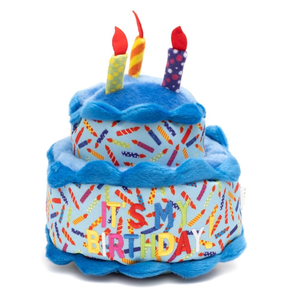Blue Birthday Cake Toy for Kids - Fun Pretend Play Baking Set for Toddlers & Children - Perfect for Birthday Parties, Role Play & Learning
