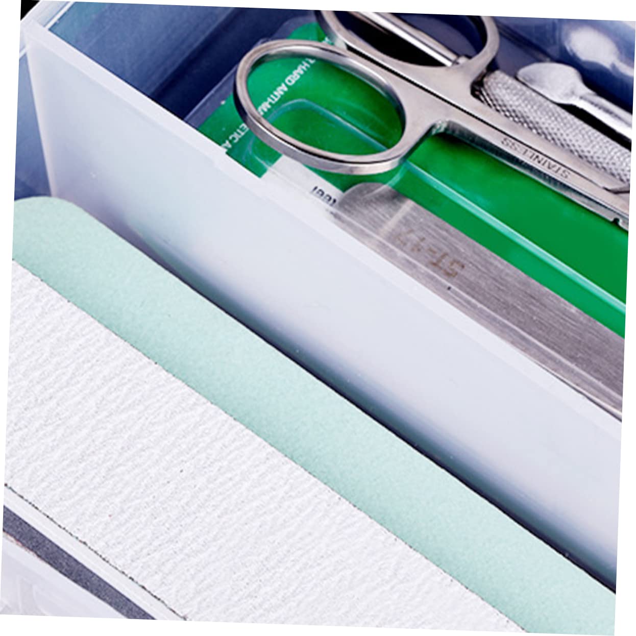 Beavorty 2-Piece Cosmetic Organizer - Makeup Storage Box for Travel & Home