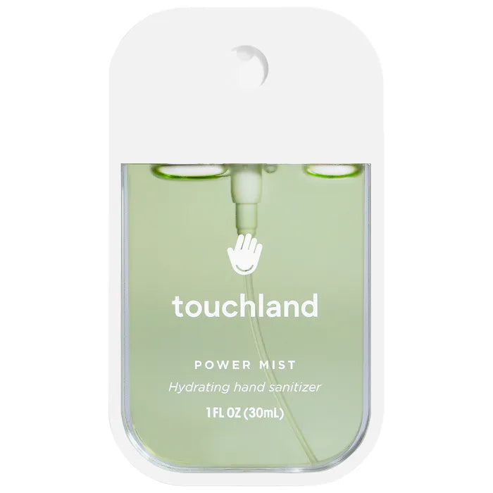 Power Mist Hand Sanitizer & Moisturizer by Touchland | Alcohol-Based Hydrating Hand Spray for On-the-Go Use | Travel, Office, Gym & Daily Hygiene Essential