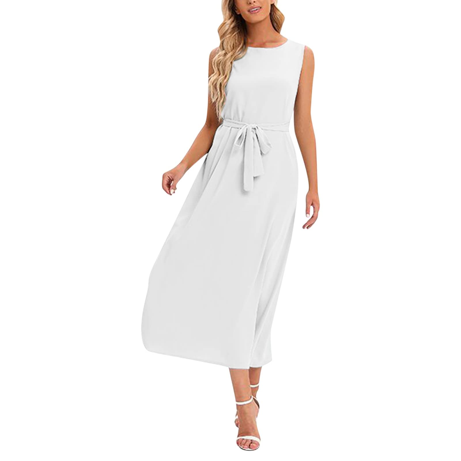 Women's Muslim Abaya Dress - Casual Sleeveless Solid Islamic Dress for Everyday Wear | Perfect for Prayer, Home, and Outdoor Activities