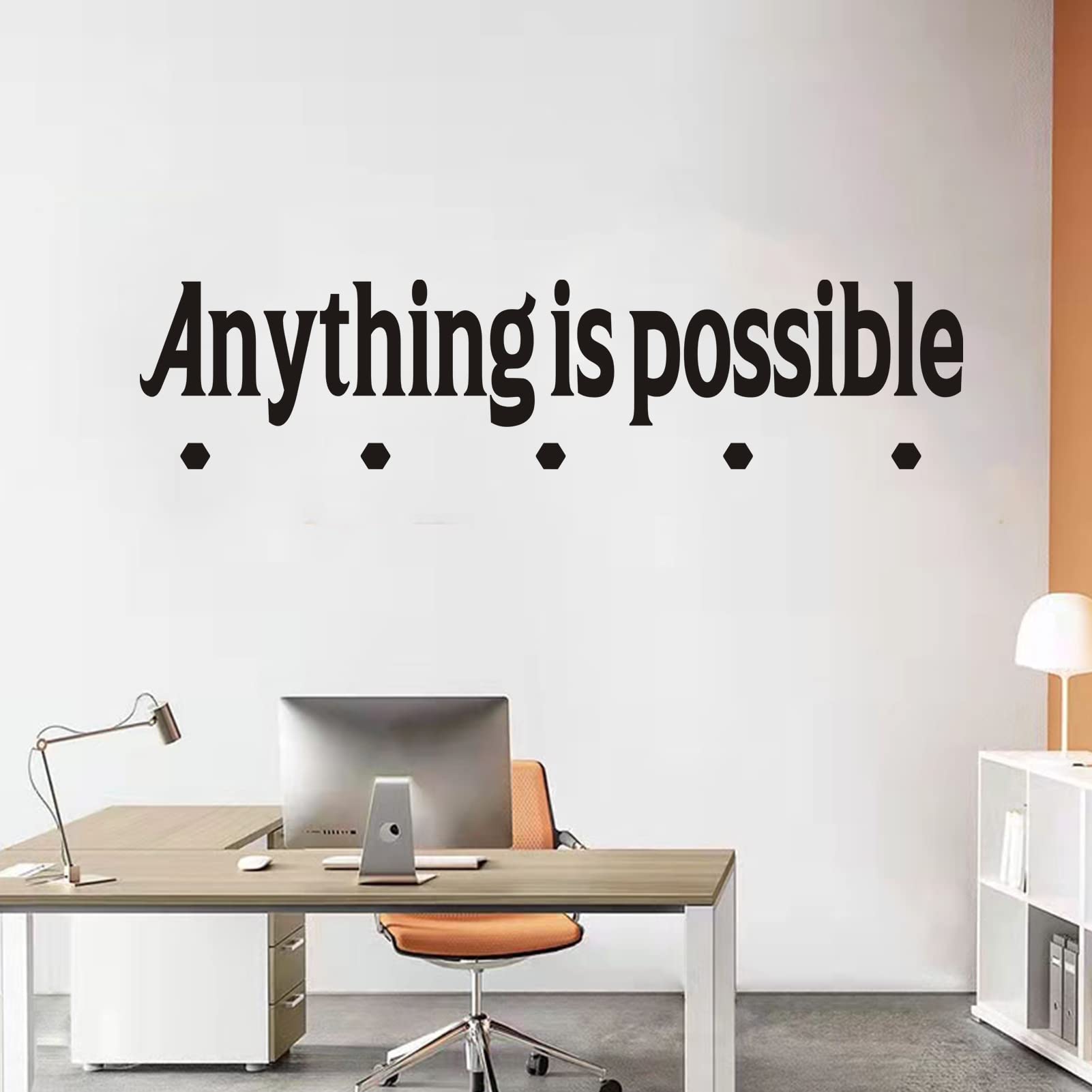 SEATUNE Motivational Wall Decals - Inspirational Quotes Vinyl Stickers for Bedroom, Gym, Office & Home Decor (26