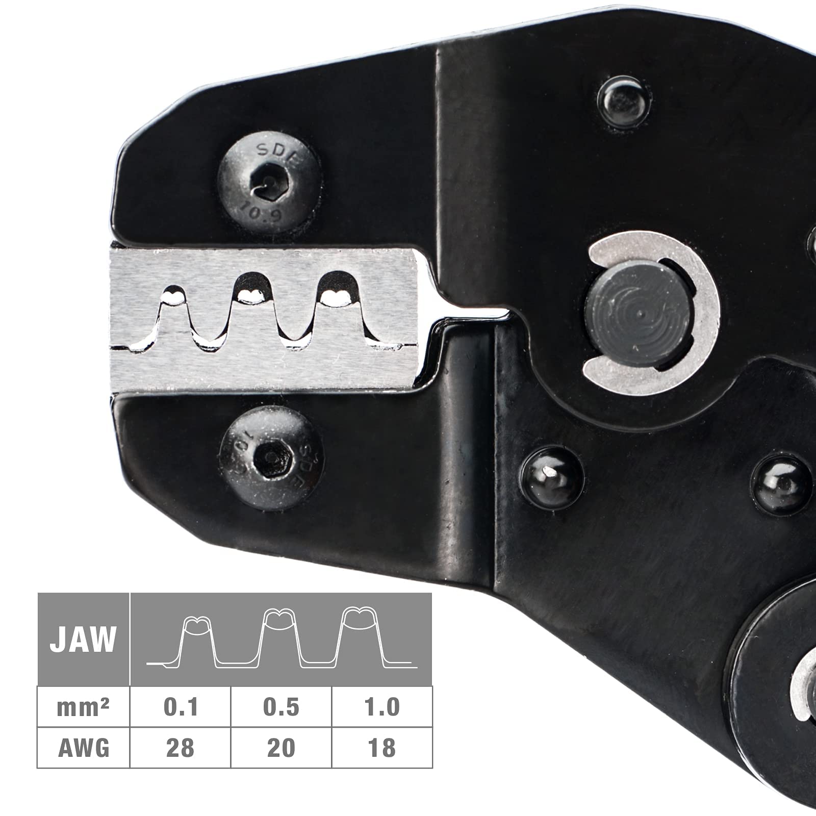 Premium iCrimp SN-025 Crimping Tool for Dupont Pins & D-Sub Connectors - 620pcs 2.54mm Pitch Dupont Connector Kit - Perfect for DIY Electronics, Arduino Projects & Computer Cable Repair