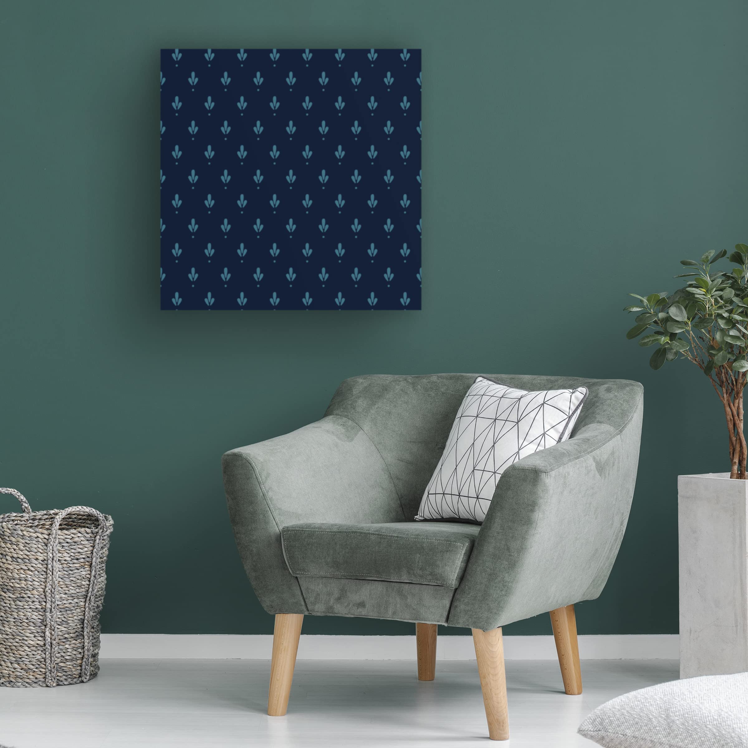 Yachal Design 'Prussian Begonias 400' Floral Canvas Wall Art Print - Premium Home Decor for Living Room, Bedroom & Office