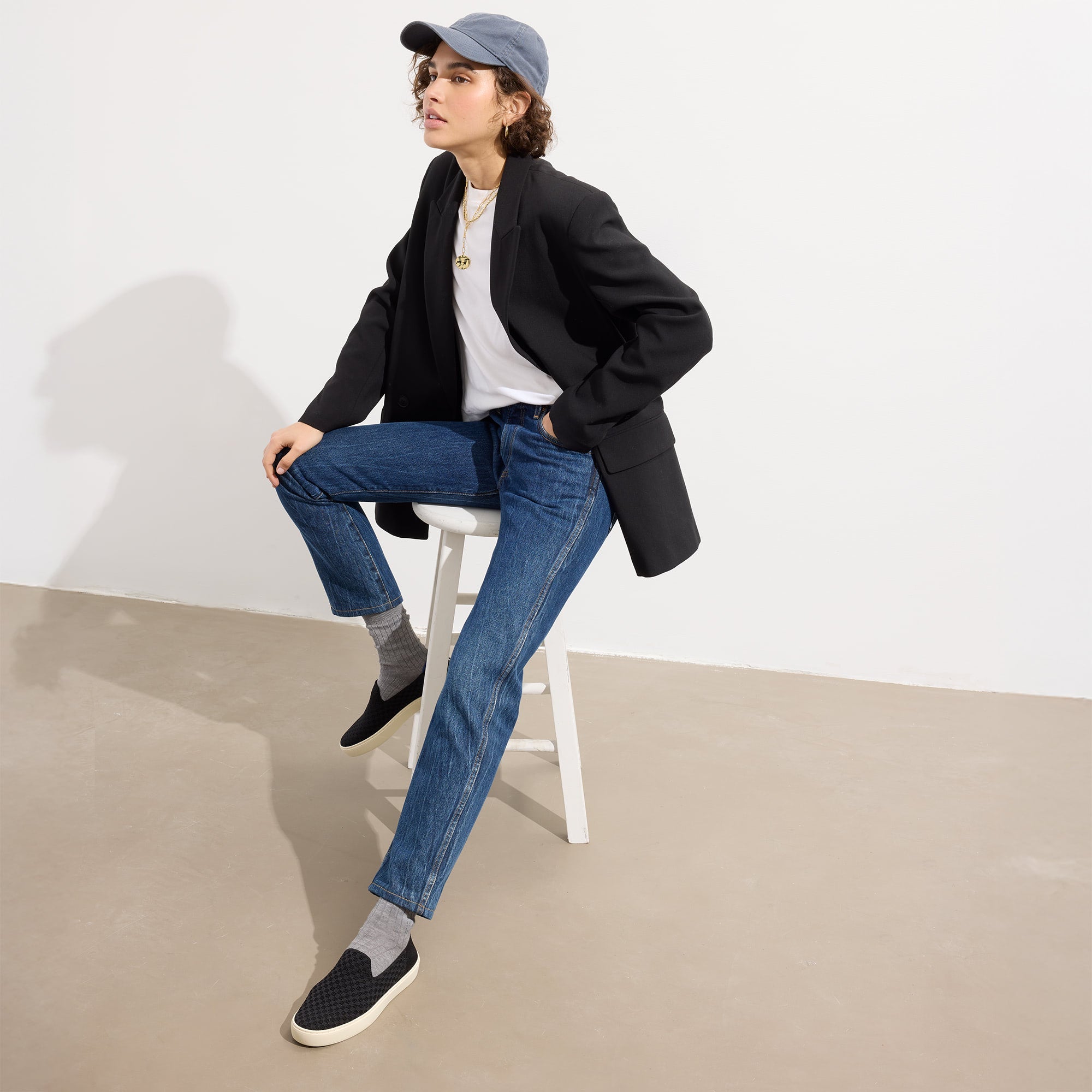 The Original Slip-On Sneakers for Men & Women - Comfortable Black Sand Casual Shoes for Walking, Travel & Everyday Wear