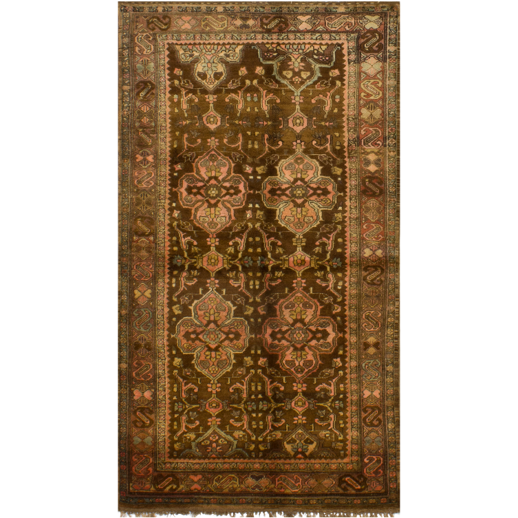 Vintage Bidjar Persian Rug Circa 1930 - Authentic Handmade Oriental Carpet for Living Room, Bedroom & Home Decor