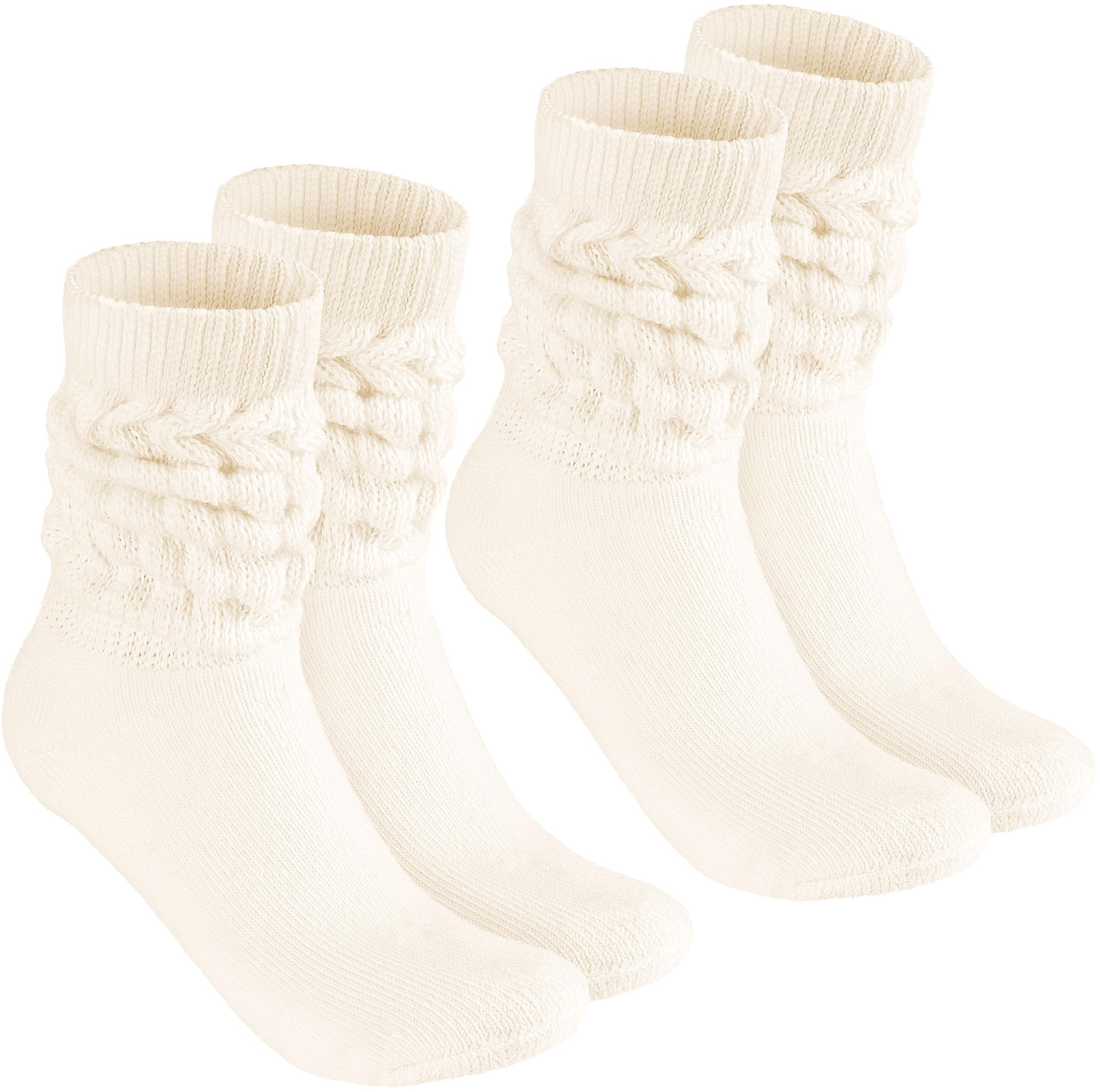 BRUBAKER Women's & Men's Non-Slip Workout Socks - Breathable Gym Socks for Running, Yoga, Fitness & Sports - Comfortable Slouch Socks for Athletic Performance & Casual Wear