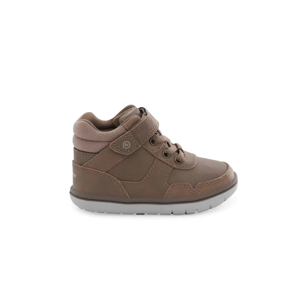 Stride Rite Greige Ryker Baby Toddler Sneakers - Comfortable First Walking Shoes for Boys & Girls - Perfect for Playtime, Daycare & Outdoor Adventures