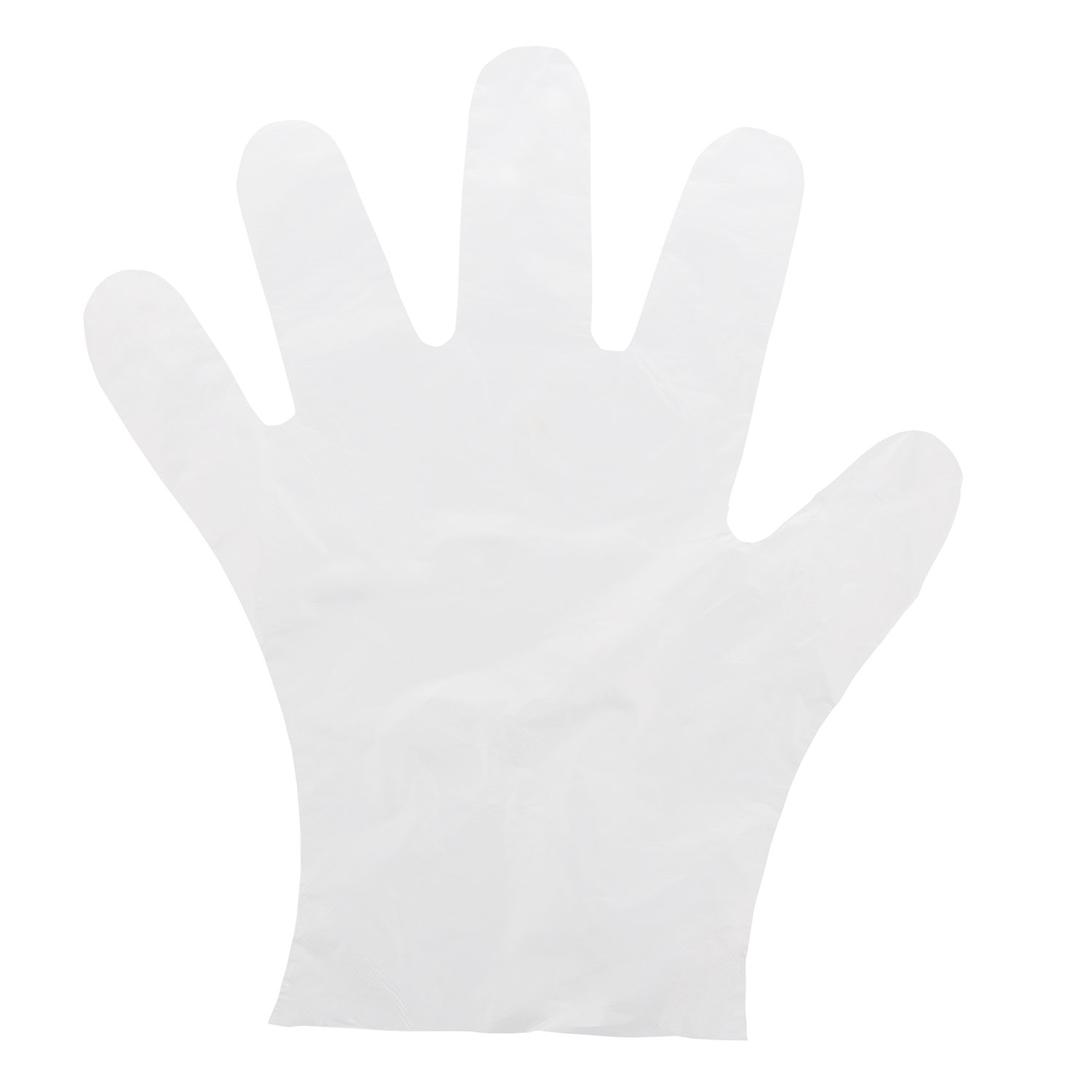 AmerCare Foodguard Disposable HDPE Gloves - Powder Free, Latex Free, Food Safe - Ideal for Food Handling, Cleaning & Medical Use