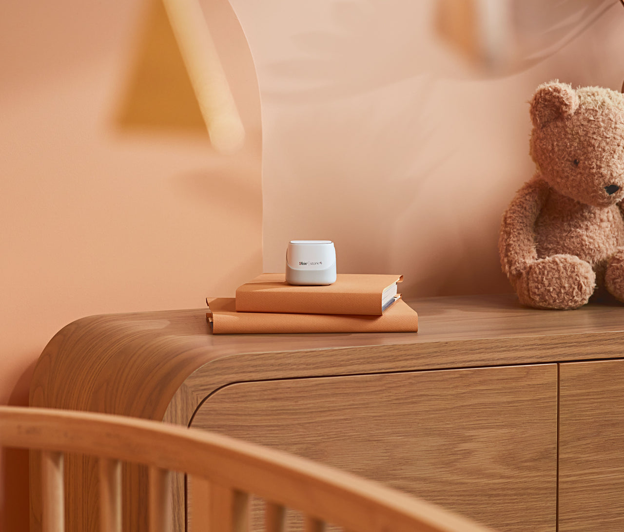 Masimo Stork Vitals Smart Baby Monitor with FDA Clearance | Real-Time Health Tracking for Newborns & Infants | Perfect for Nursery, Daycare & Home Use