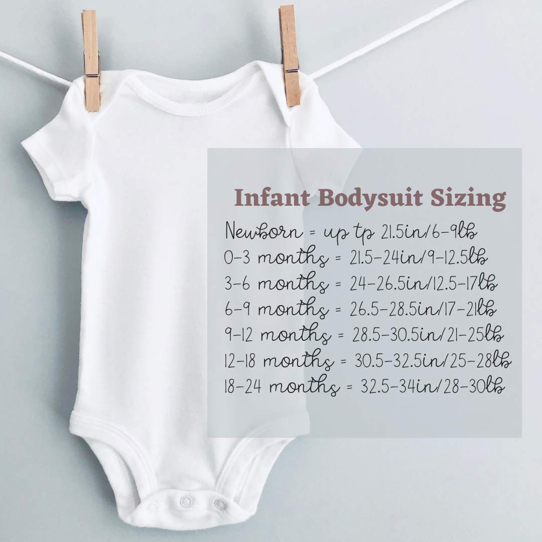 Personalized Baby Announcement Onesie - Custom Name Pregnancy Reveal Outfit | Cute Newborn Photo Prop | Perfect for Gender Reveal, Baby Shower & First Birthday (White, LNDDC01)