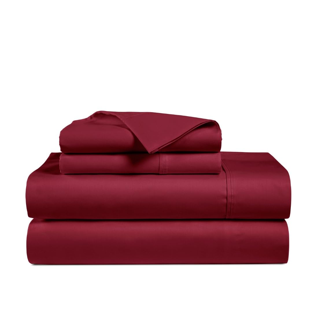 Luxury 1000 Thread Count Egyptian Cotton Sheets Set - King Size 4-Piece Bedding with 16