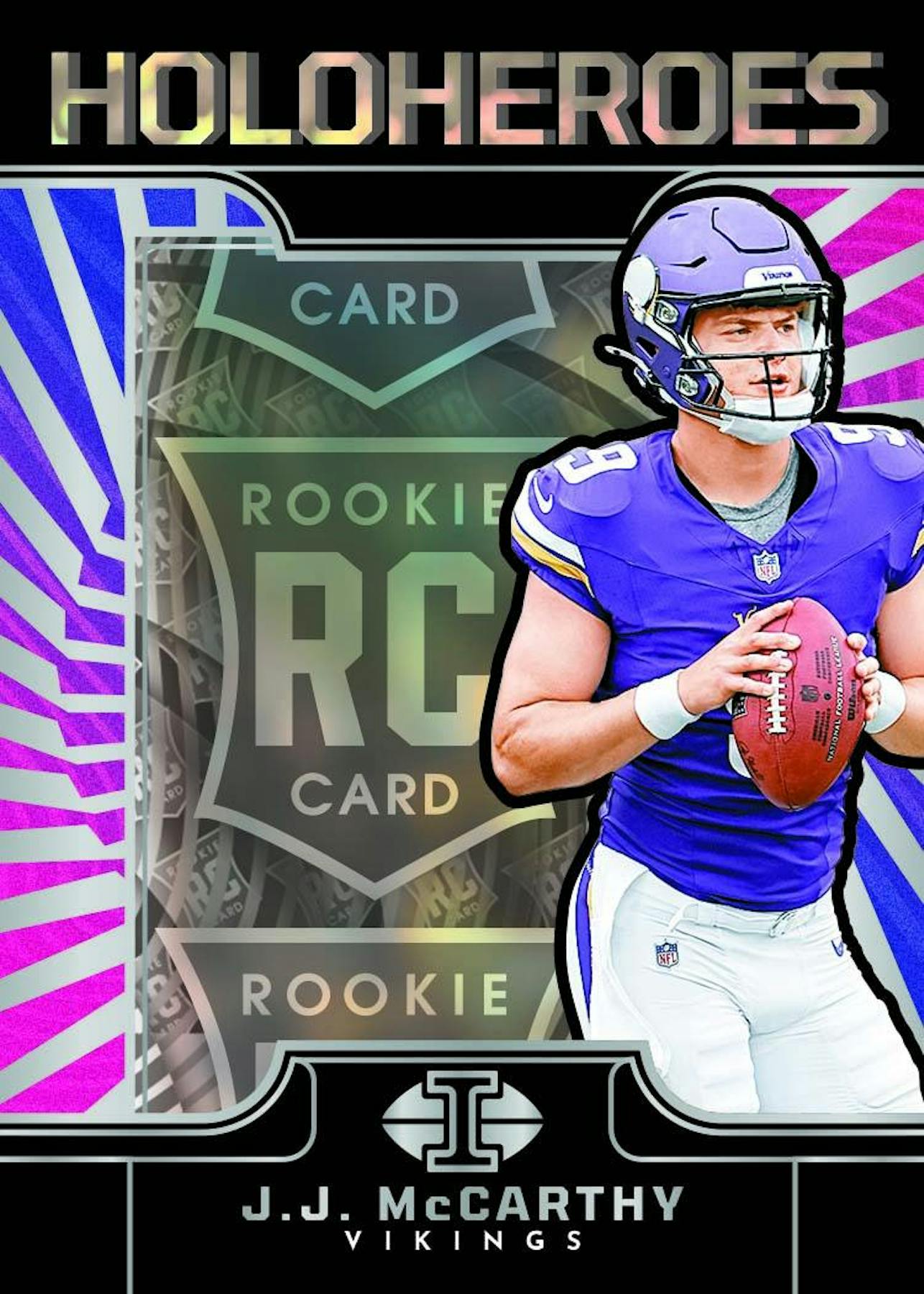 2024 Panini Illusions Football Hobby Box - 24 Packs with Autographs & Memorabilia Cards - Collectible Trading Cards for NFL Fans - Perfect for Sports Collectors, Fantasy Football Enthusiasts, and Gift Giving