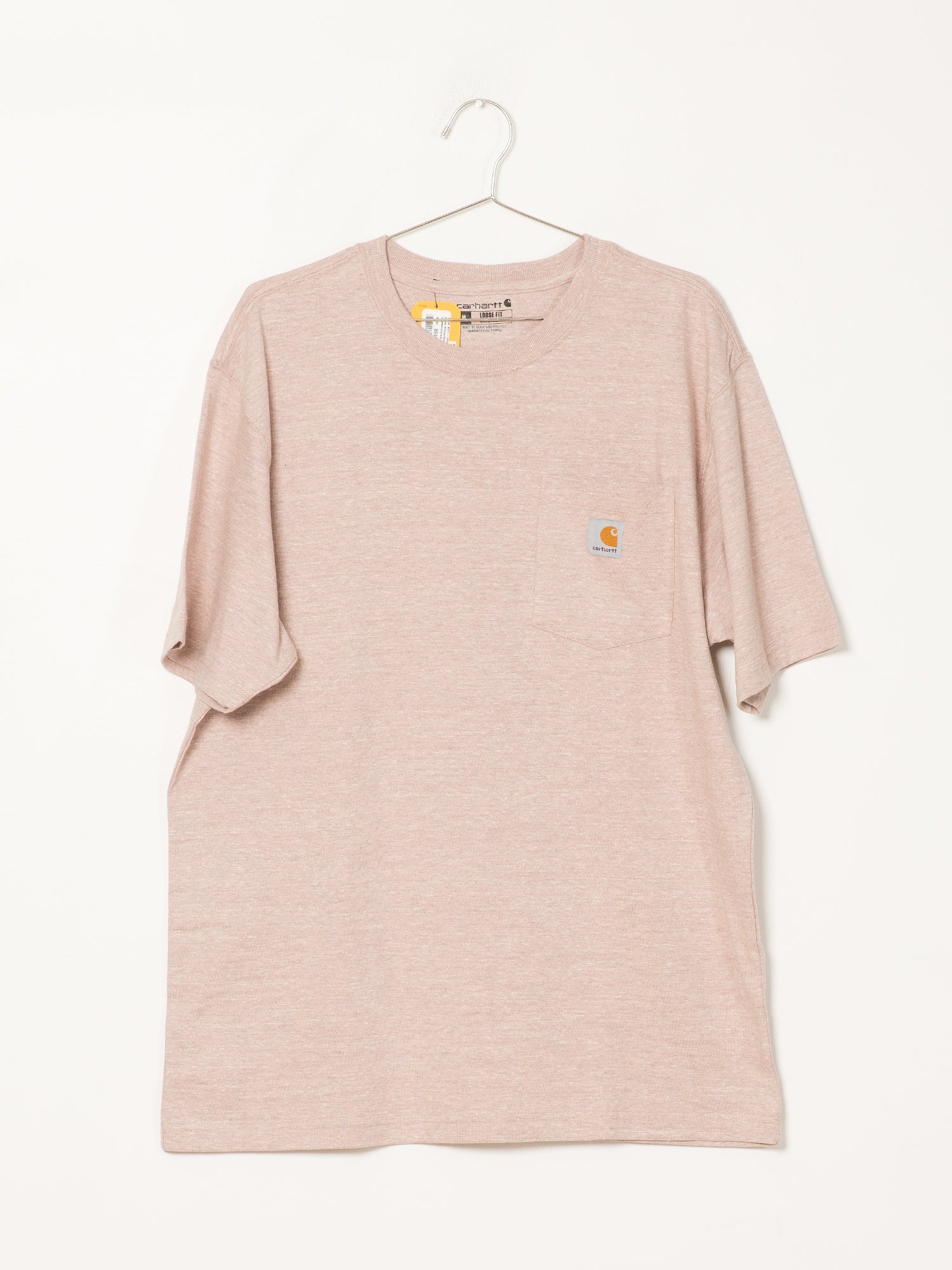 Carhartt Men's Workwear Pocket T-Shirt - Durable Cotton Short Sleeve Tee for Construction, Farming & Outdoor Work - Clearance Sale
