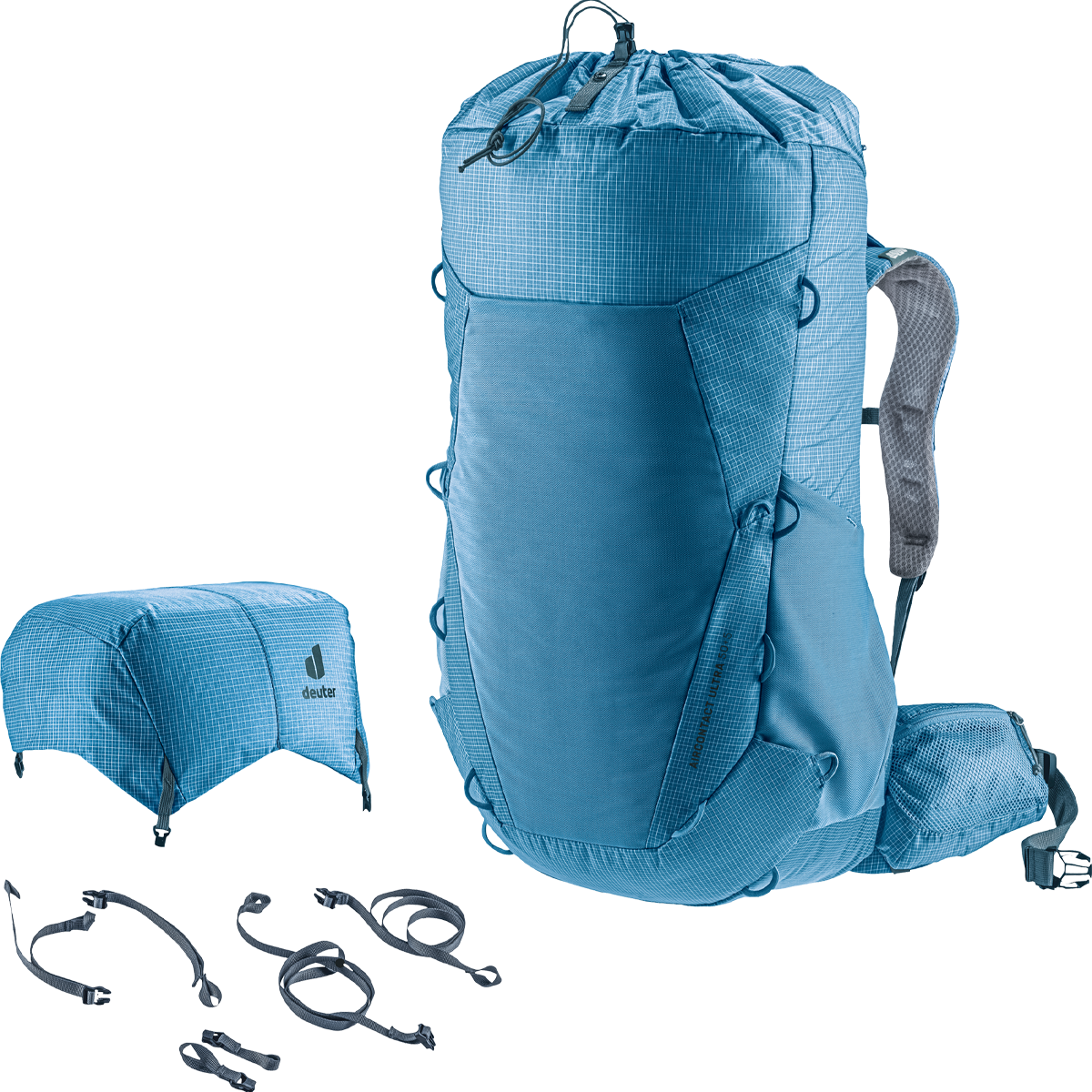 Aircontact Ultra 50+5 Backpack - Lightweight Hiking & Travel Backpack for Outdoor Adventures - Perfect for Camping, Trekking & Backpacking Trips