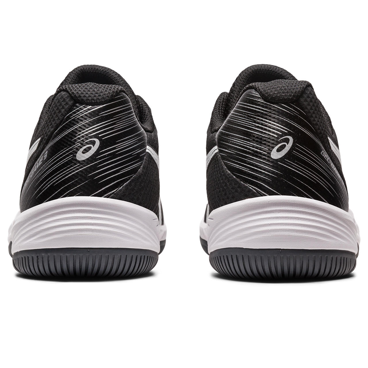 ASICS Gel-Game 9 Men's Tennis Shoes - Black/Pink | High-Performance Court Shoes for Competitive Play & Training | Perfect for Hard Courts & Indoor Tennis Matches