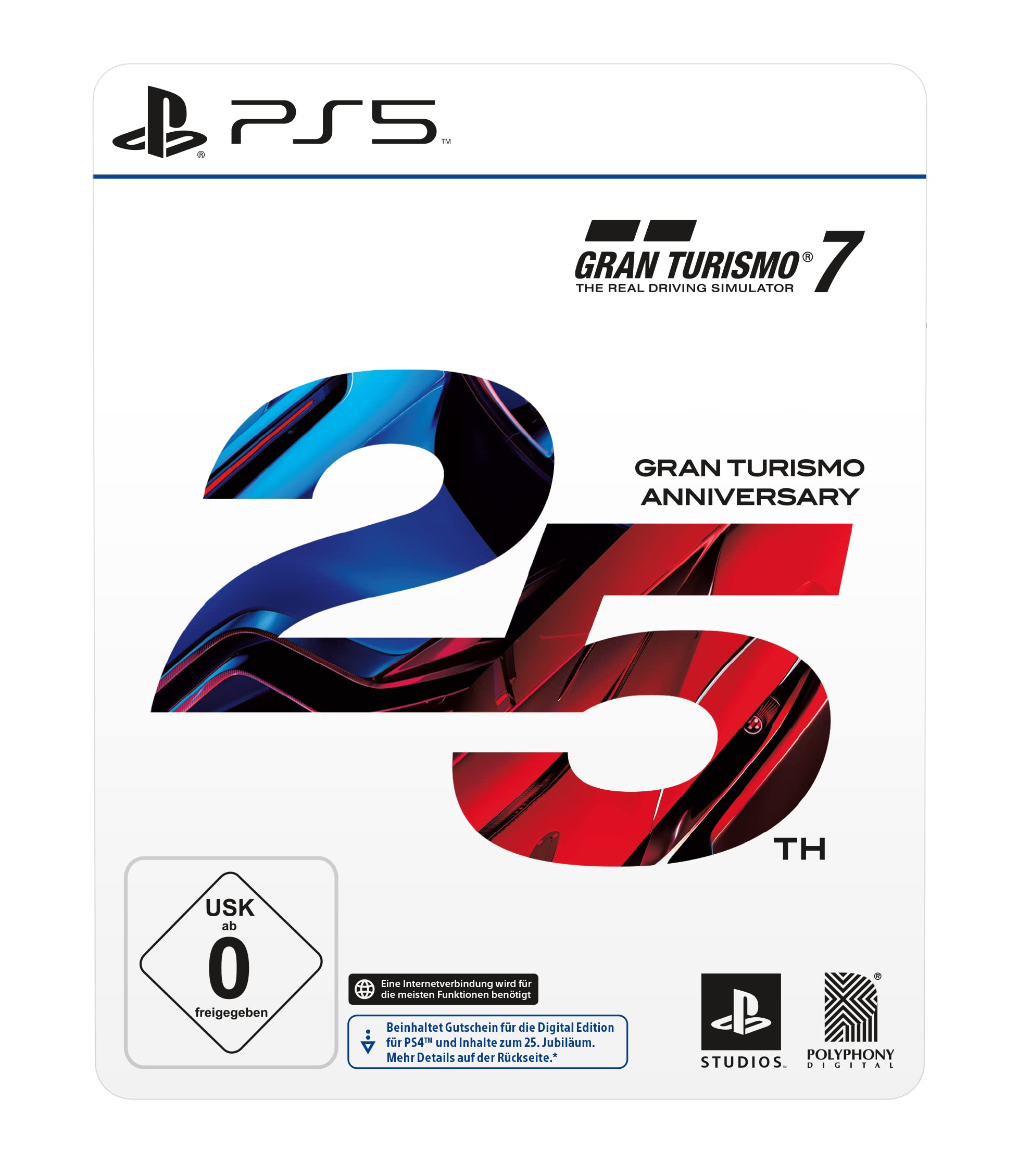 Gran Turismo 7® 25th Anniversary Edition - PS4 & PS5 Racing Game | Collector's Edition with Exclusive Content | Perfect for Racing Enthusiasts & Anniversary Collectors