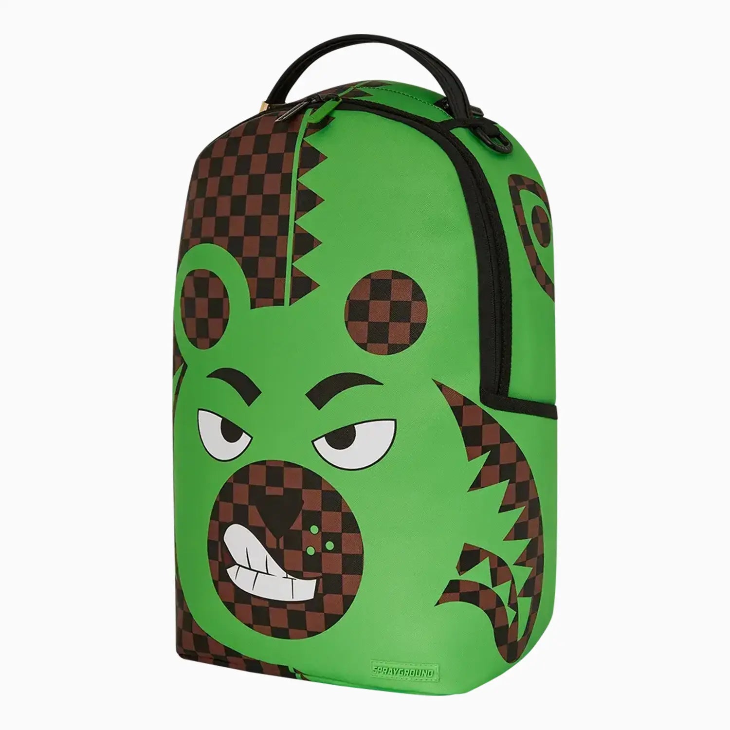 Green Money Bear DLXSV Backpack - Stylish & Durable School & Travel Backpack for Men & Women - Perfect for College, Hiking, Work & Everyday Use