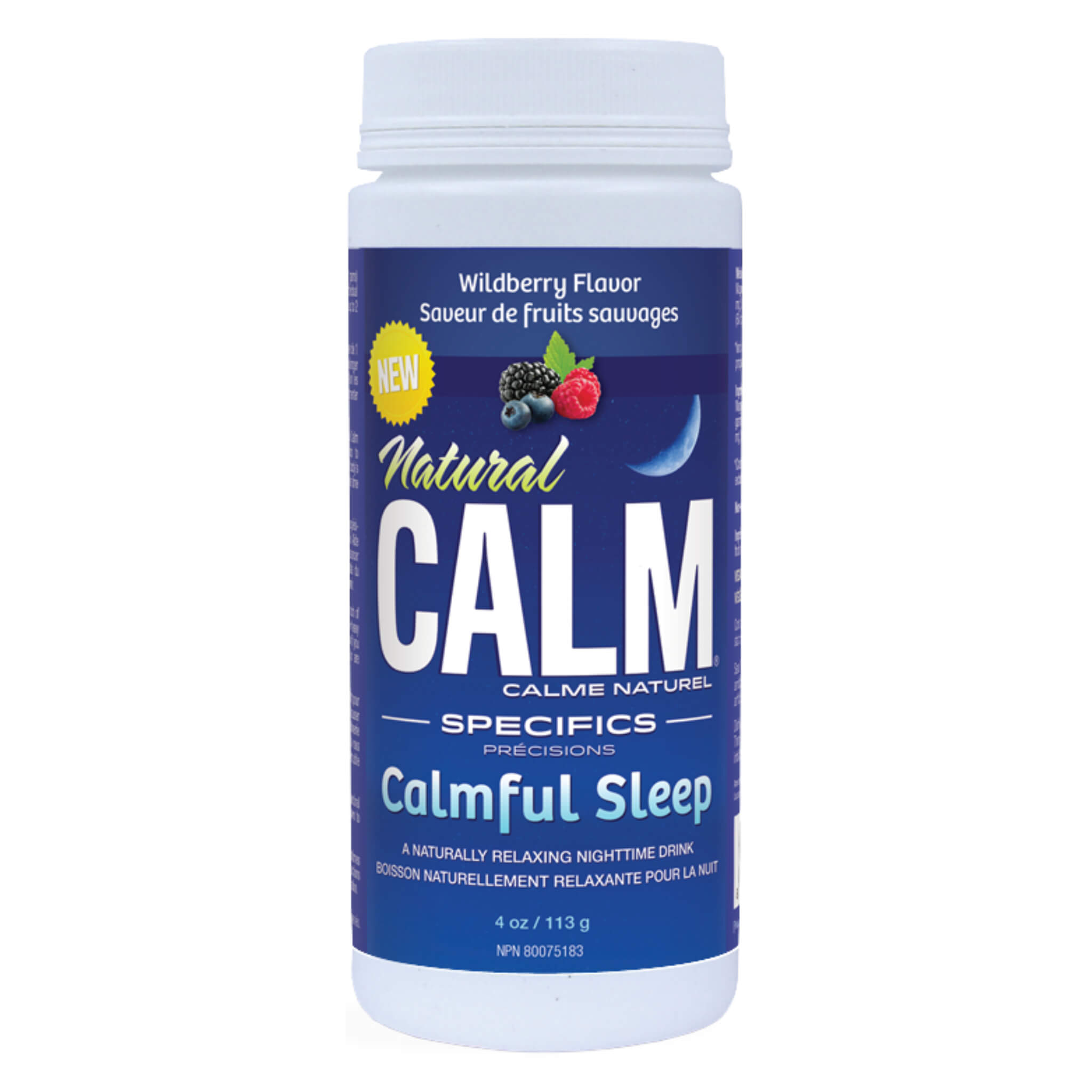 Natural Calm Specifics – Calmful Sleep | Magnesium Supplement for Relaxation & Better Sleep | Stress Relief, Nighttime Calm, Insomnia Support