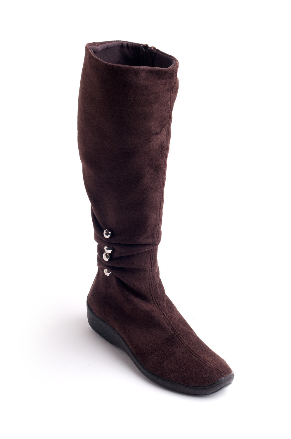 Arcopedico Women's Liana Brown Comfort Boots - Lightweight & Supportive Footwear for Walking, Travel & Everyday Wear