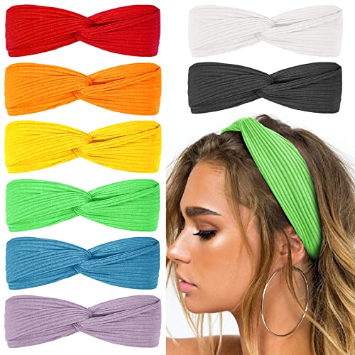 Boho Print Yoga Headbands for Women - Stylish & Comfortable Hair Accessories for Yoga, Workouts, and Everyday Wear