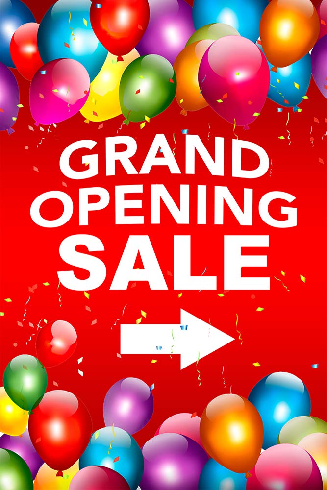 Arrow Economy A-Frame Sign 2x3 Feet - Grand Opening Sale for Storefronts