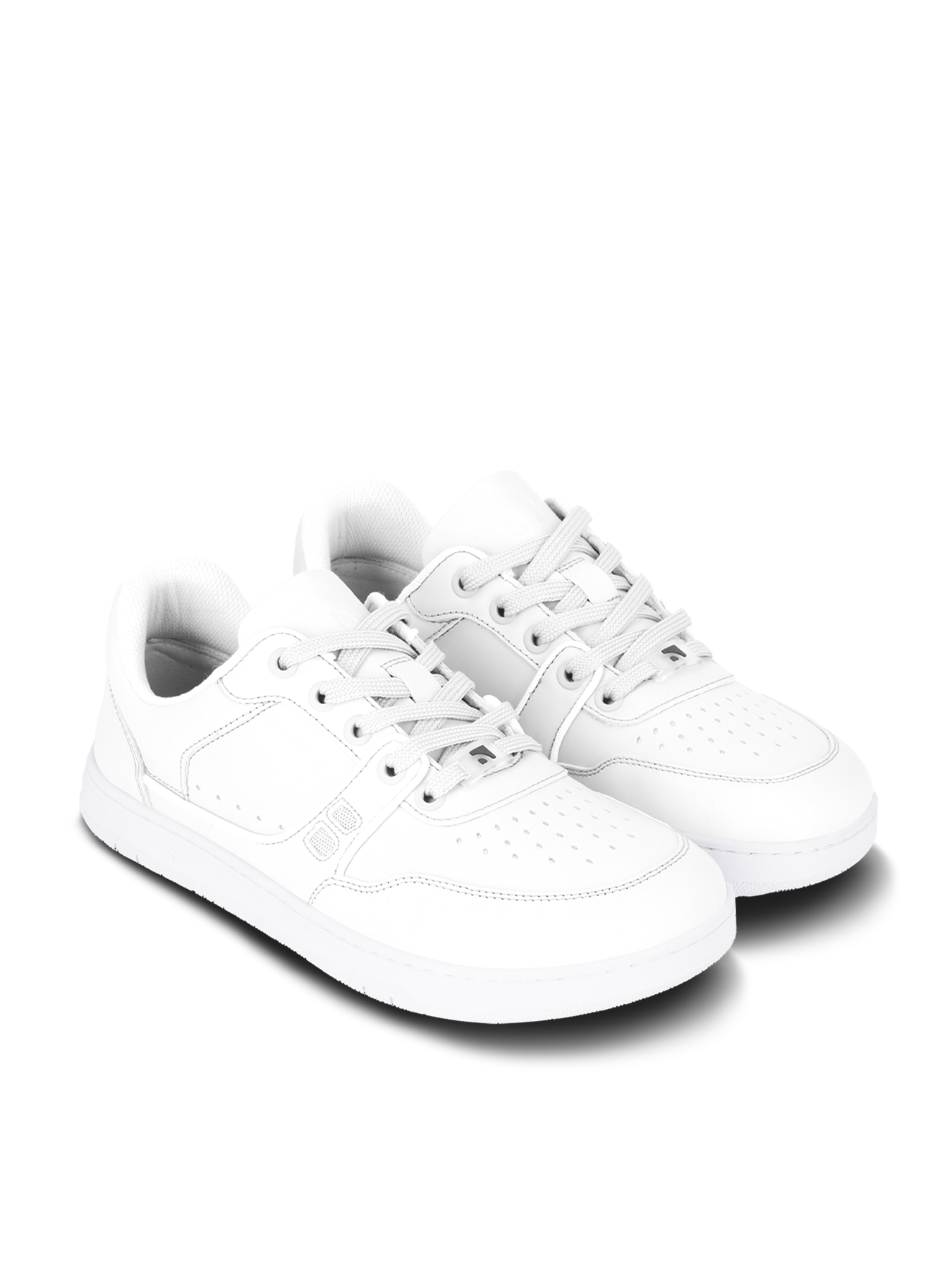 Barefoot Sneakers Barebarics Arise All White - Minimalist Running Shoes for Natural Movement & Gym Workouts
