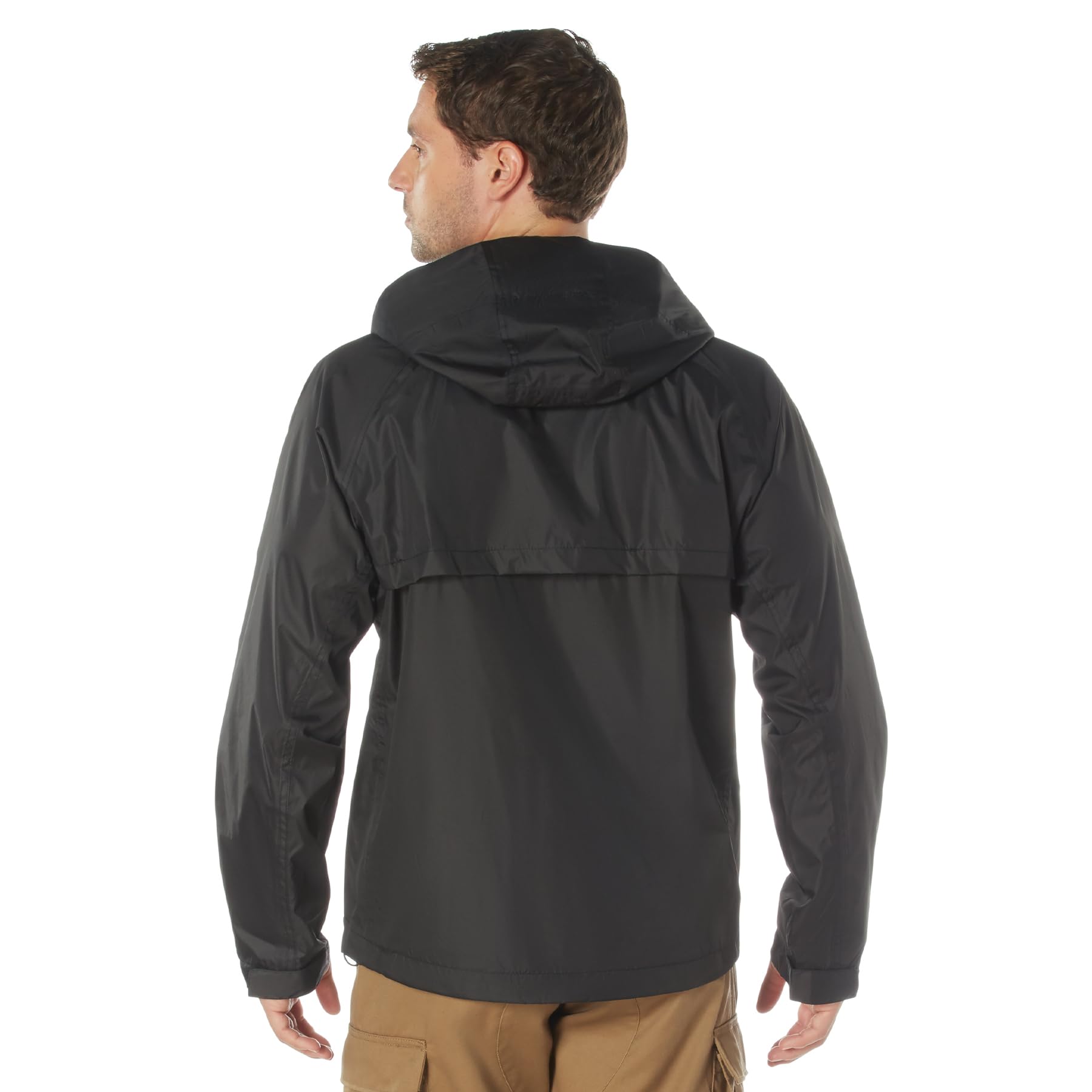 Rothco Lightweight Waterproof Packable Rain Jacket for Men & Women - Outdoor Hiking, Camping, Travel, and Everyday Use