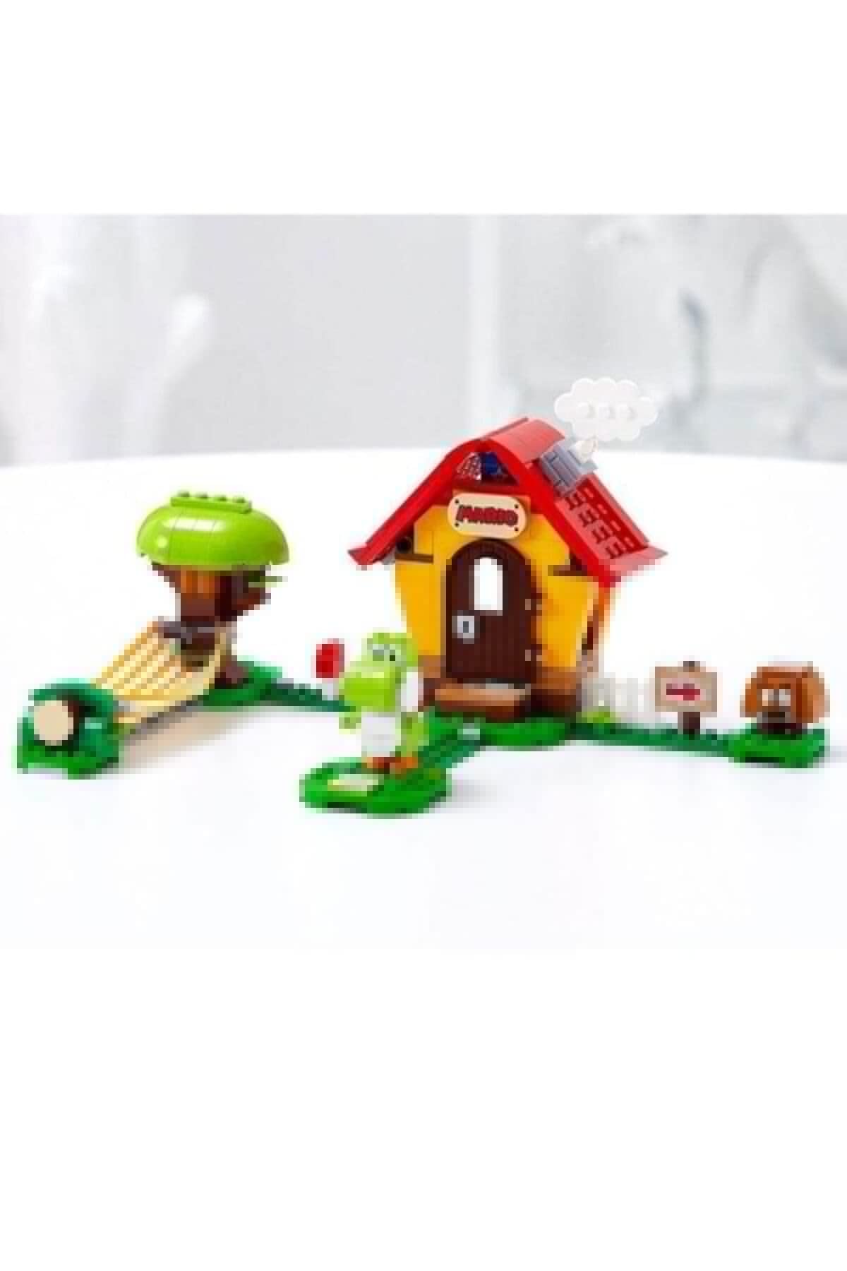 LEGO 71367 Super Mario Expansion Set - Mario & Yoshi's House Building Toy with Mini Figures for Kids Ages 6+ | Interactive Play for Creative Fun & Gift Ideas