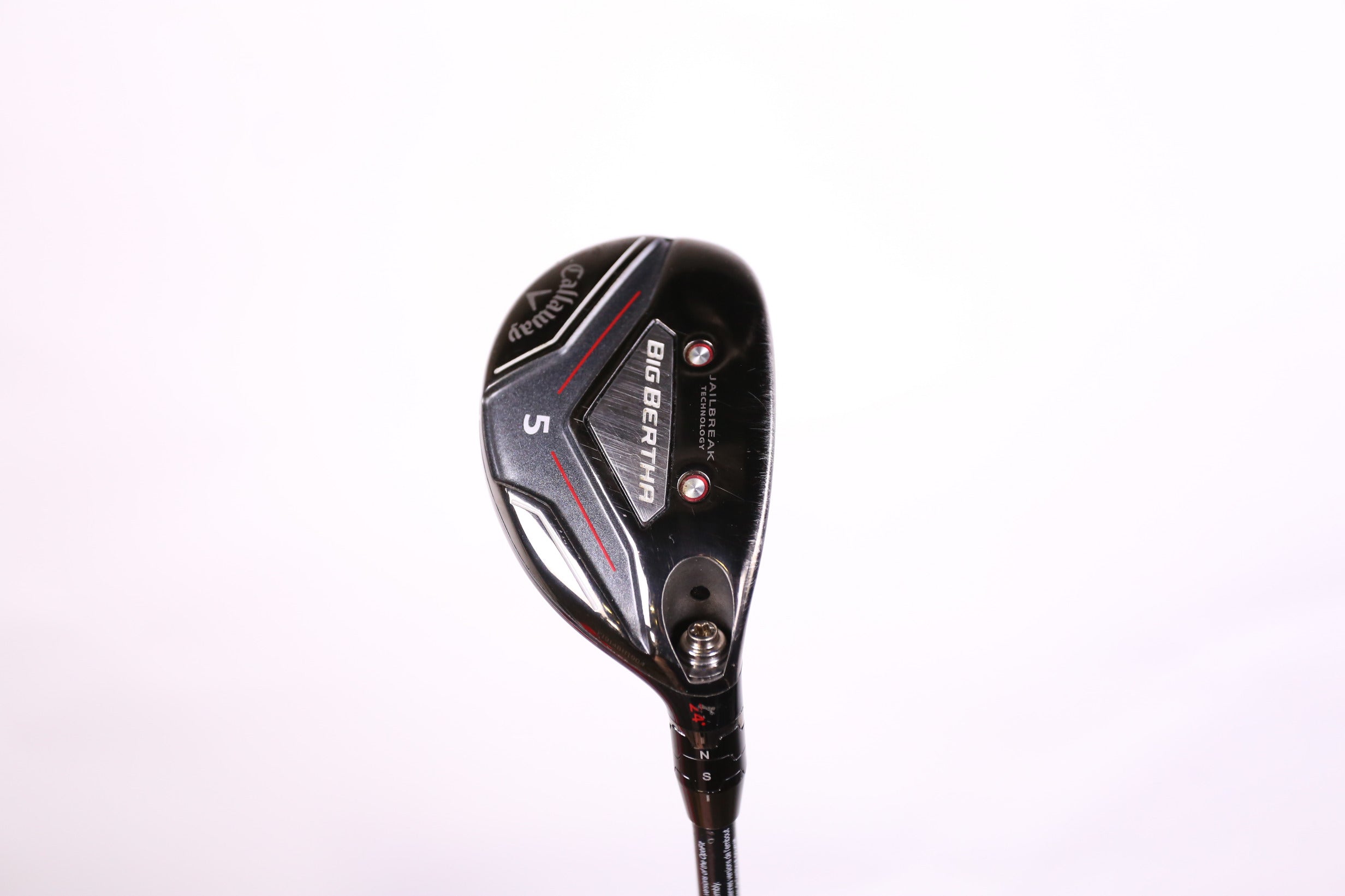 Used Callaway Big Bertha 2019 5H Hybrid Golf Club - Right Handed 24° Ladies Flex Graphite Shaft - Perfect for Women Golfers on Fairway & Rough Shots