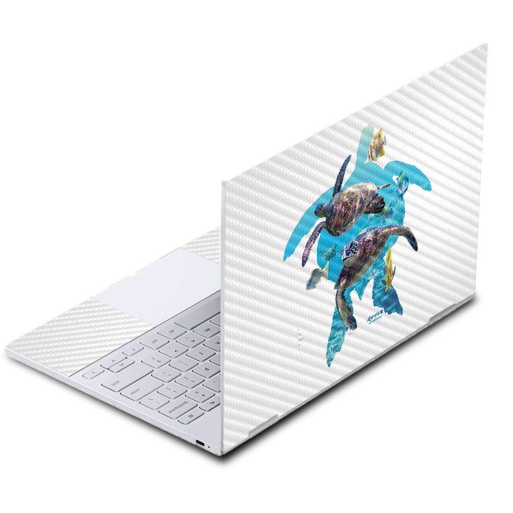 Premium Carbon Fiber Skin for Google Pixelbook - Turtle Cool Design | Durable Protective Cover with Textured Finish | Easy to Apply & Remove | Made in USA | Perfect for Work, Travel & School Use