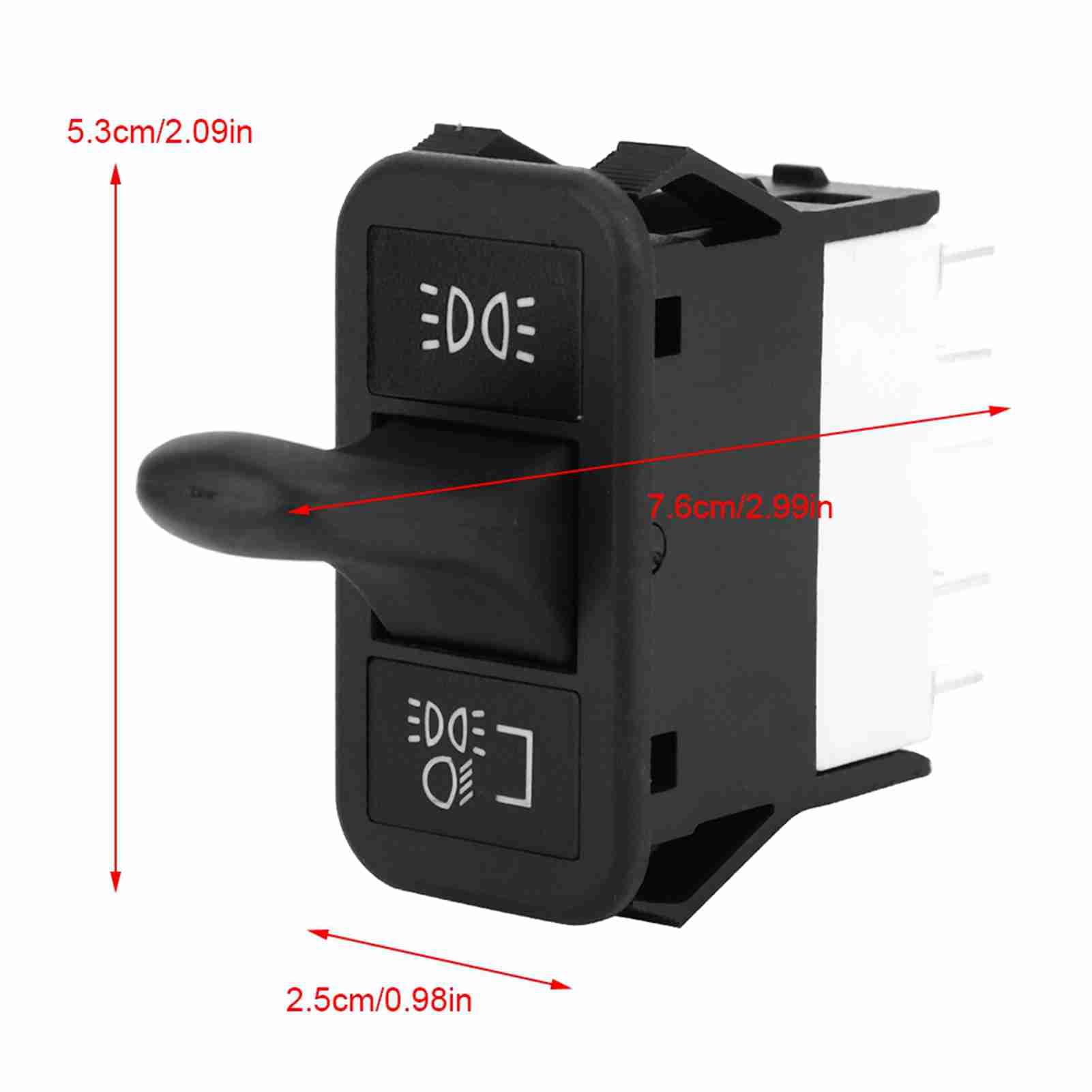 Columbia 120 & 2001-2011 Headlight Switch Replacement - 901-5206 A0630769010 - Compatible with Gorgeri Car Models - Perfect for Night Driving & Off-Road Adventures