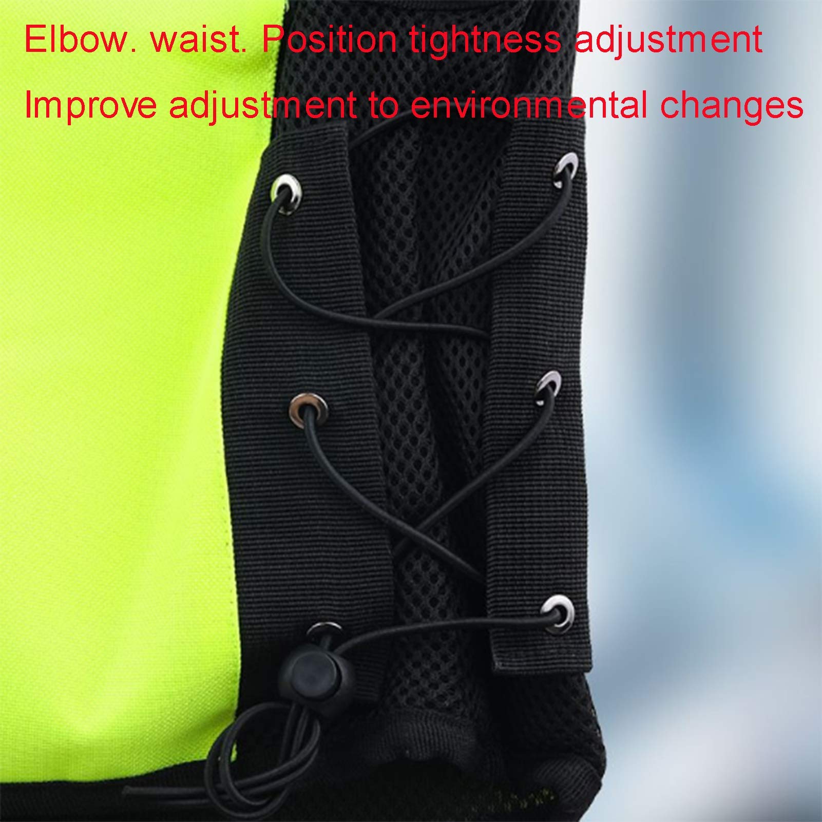 Motorcycle Airbag Vest - Adjustable Racing Safety Vest for Men & Women with Elbow & Waist Protection - Ideal for Motorcycling, Biking, Horse Riding & Skiing (Black, Small) - Perfect for Adventure Sports & Extreme Riding Safety Gear