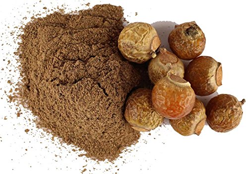 NEERAJ - Reetha Powder (Soap Nut, Ritha, Aritha Powder) for Hair Growth & Conditioning - 200g | Natural Hair Care Treatment for Shine & Scalp Health | Perfect for DIY Shampoo & Ayurvedic Hair Masks
