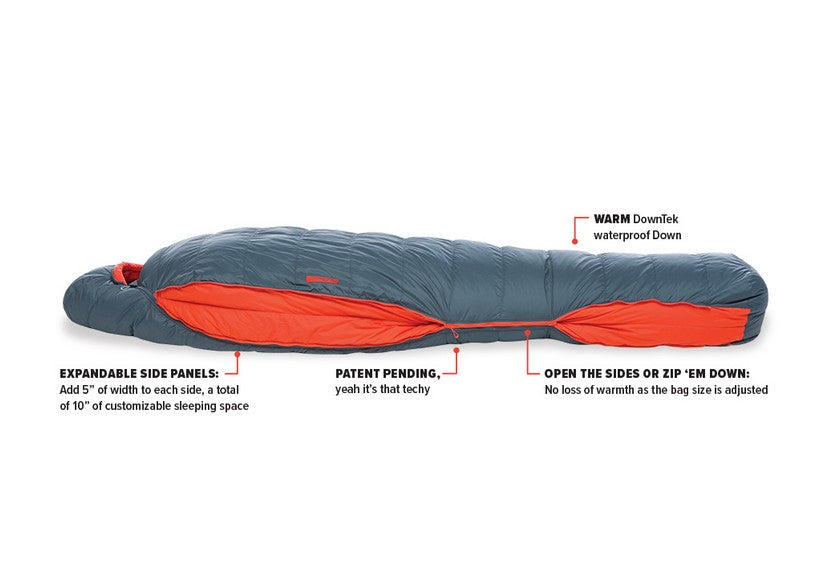 Big Agnes Torchlight 30 Women's Sleeping Bag - Lightweight & Warm for Backpacking, Camping & Hiking - Perfect for Outdoor Adventures in Cold Weather