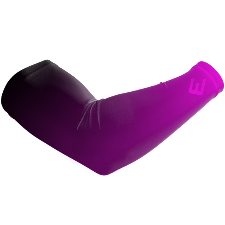 Pink Faded Arm Sleeves for Women - UV Protection & Compression Support - Perfect for Running, Basketball, Cycling & Outdoor Sports