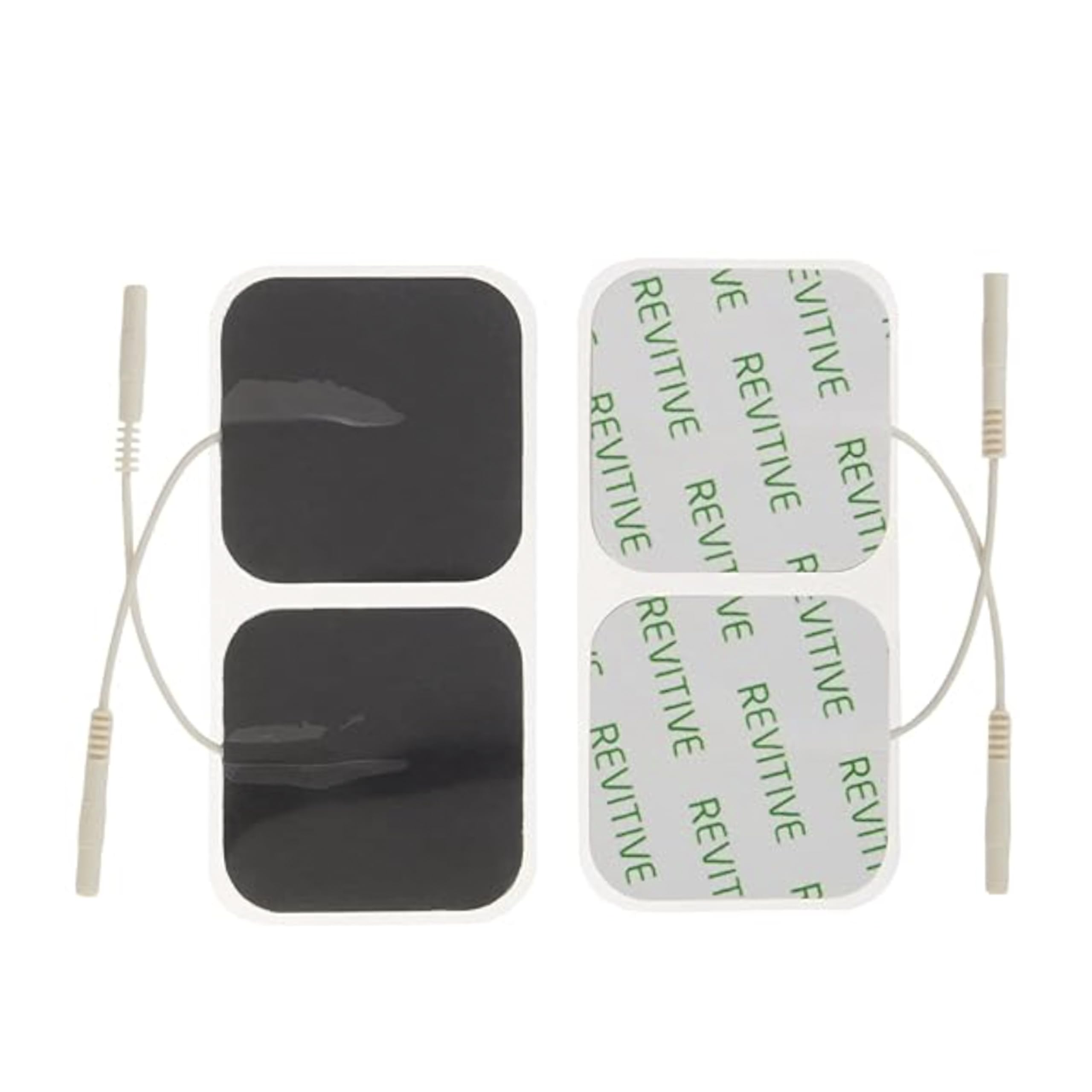 REVITIVE Electrode Body Pads for Circulation Booster - Replacement Pads for EMS Muscle Stimulator & TENS Unit - Pain Relief & Muscle Recovery (2 Pack) - Perfect for Home Therapy & Post-Workout Recovery