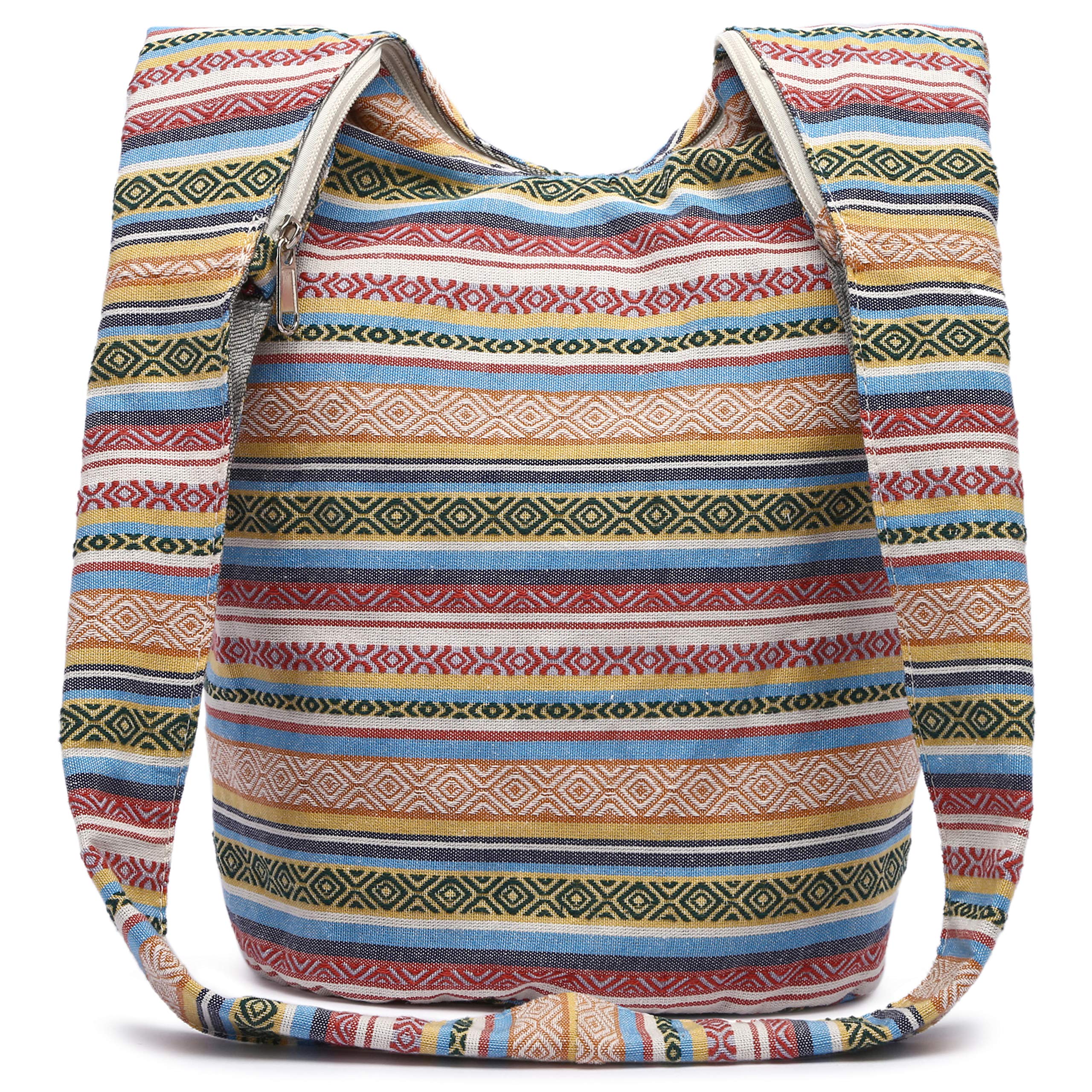 Stylish Women's Canvas Shoulder Handbags - Bohemian Crossbody Bags with Animal Prints for Everyday Use, Travel & Festival Fashion Accessories