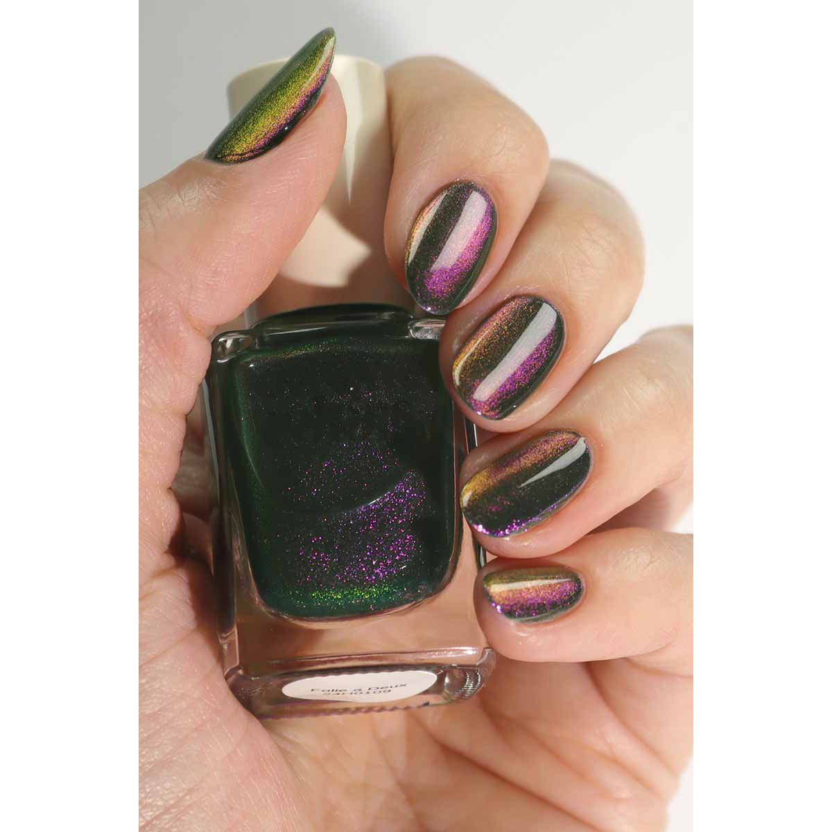Cirque Colors Folie á Deux Nail Polish - 0.37 oz Long-Lasting Vegan Nail Lacquer for Salon-Quality Manicures at Home | Perfect for Parties, Weddings & Special Occasions