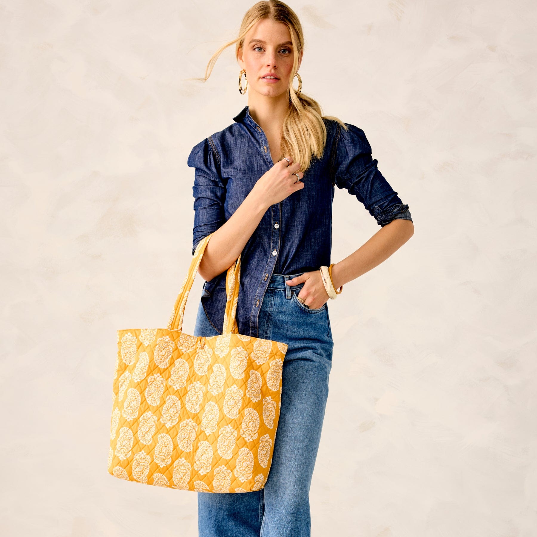Stylish & Durable Original Canvas Tote Bag for Women - Eco-Friendly Reusable Shopping Bag - Perfect for Groceries, Beach, Work & Travel