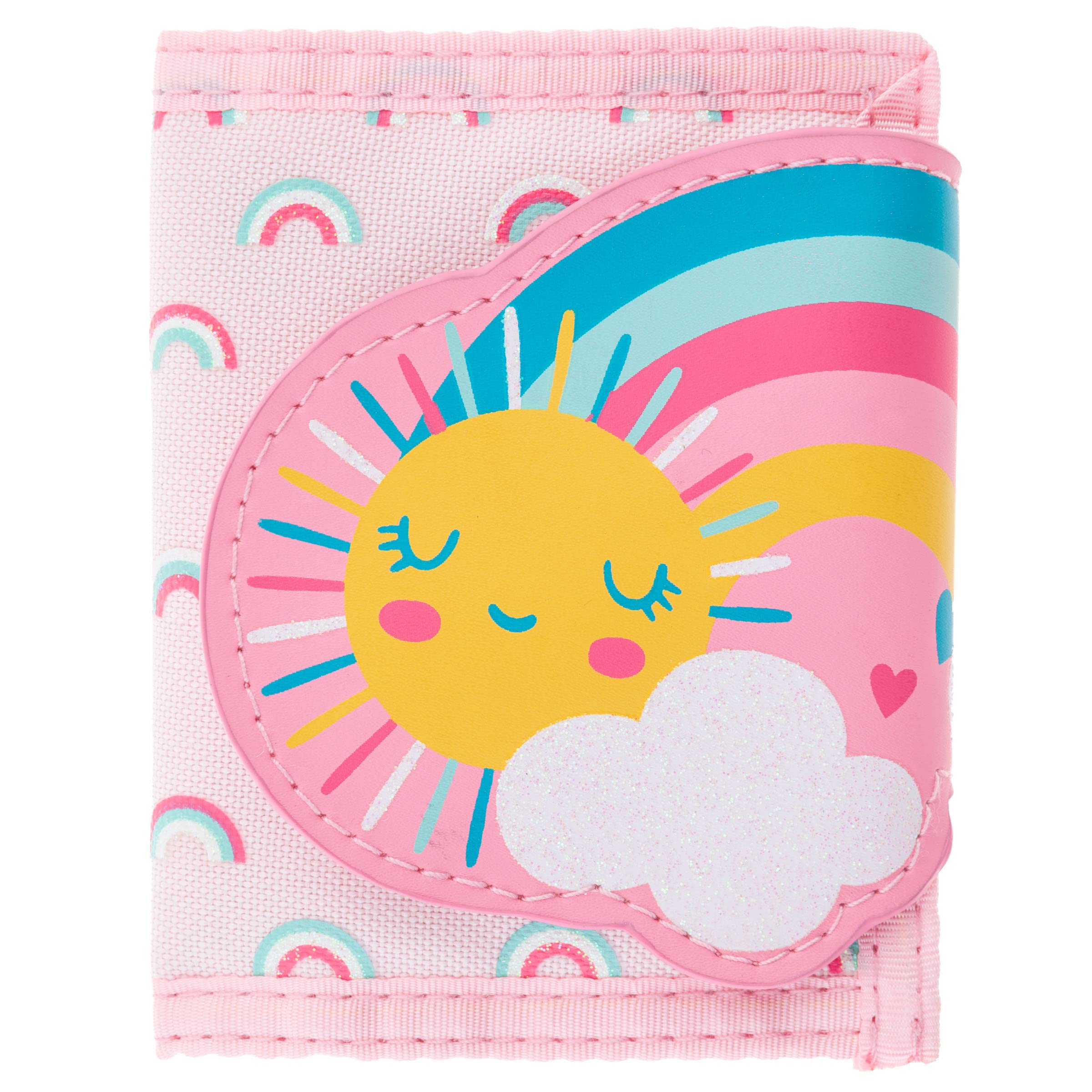 Stephen Joseph Kids Wallet - Rainbow Patterned Wallet for Boys & Girls | Durable & Stylish Wallet for School, Travel & Everyday Use