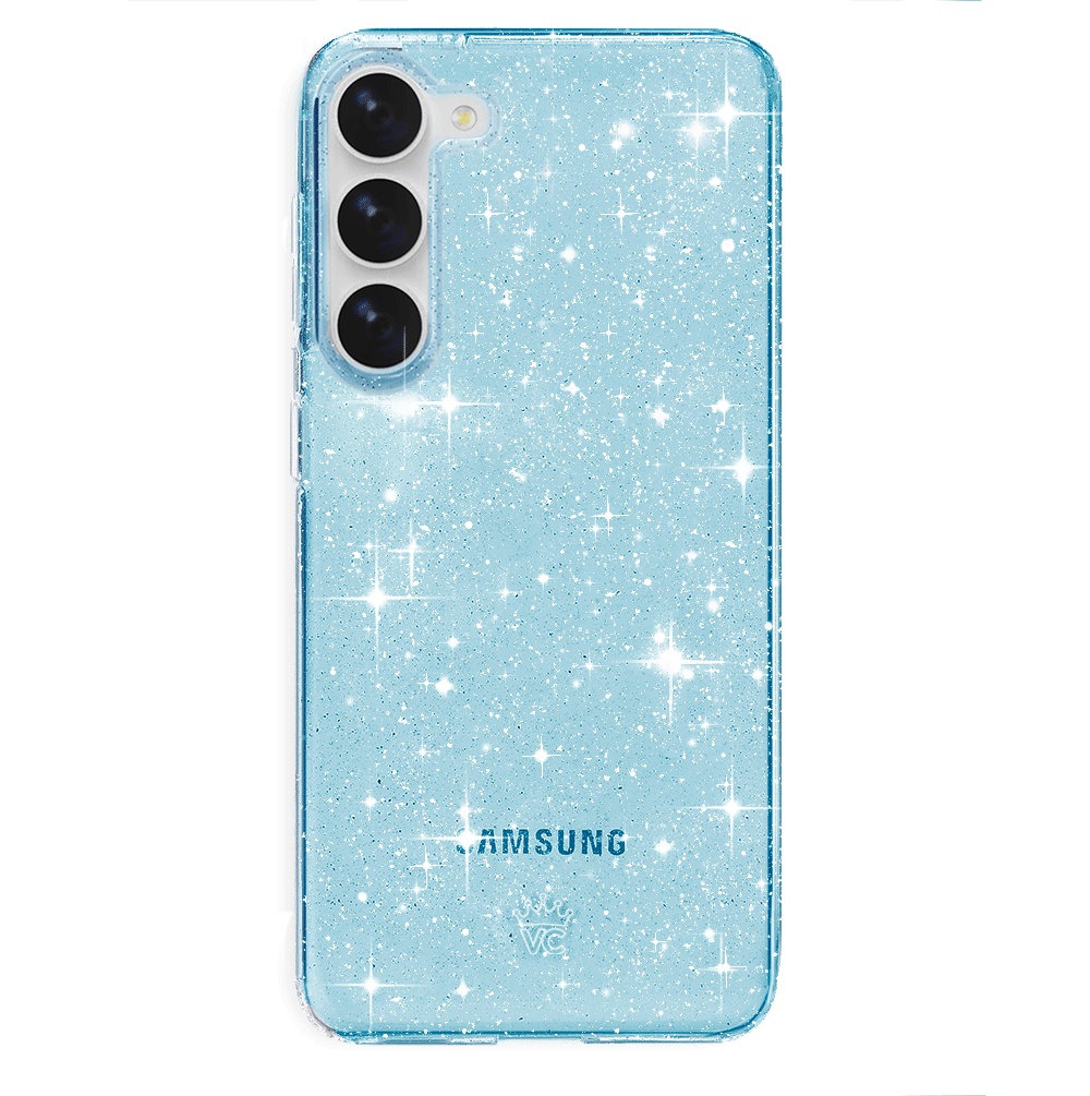 Samsung Galaxy Phone Case with Blue Stardust Design - Durable Protective Cover for Everyday Use, Travel & Outdoor Activities