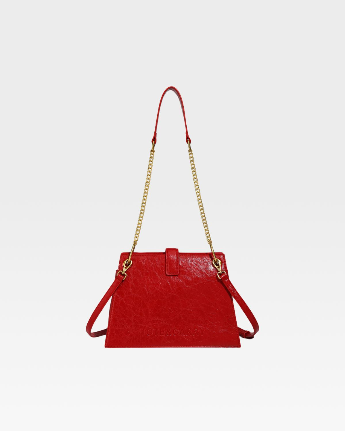 Elise Red Shoulder Bag for Women - Stylish Crossbody Purse for Work, Travel & Everyday Use
