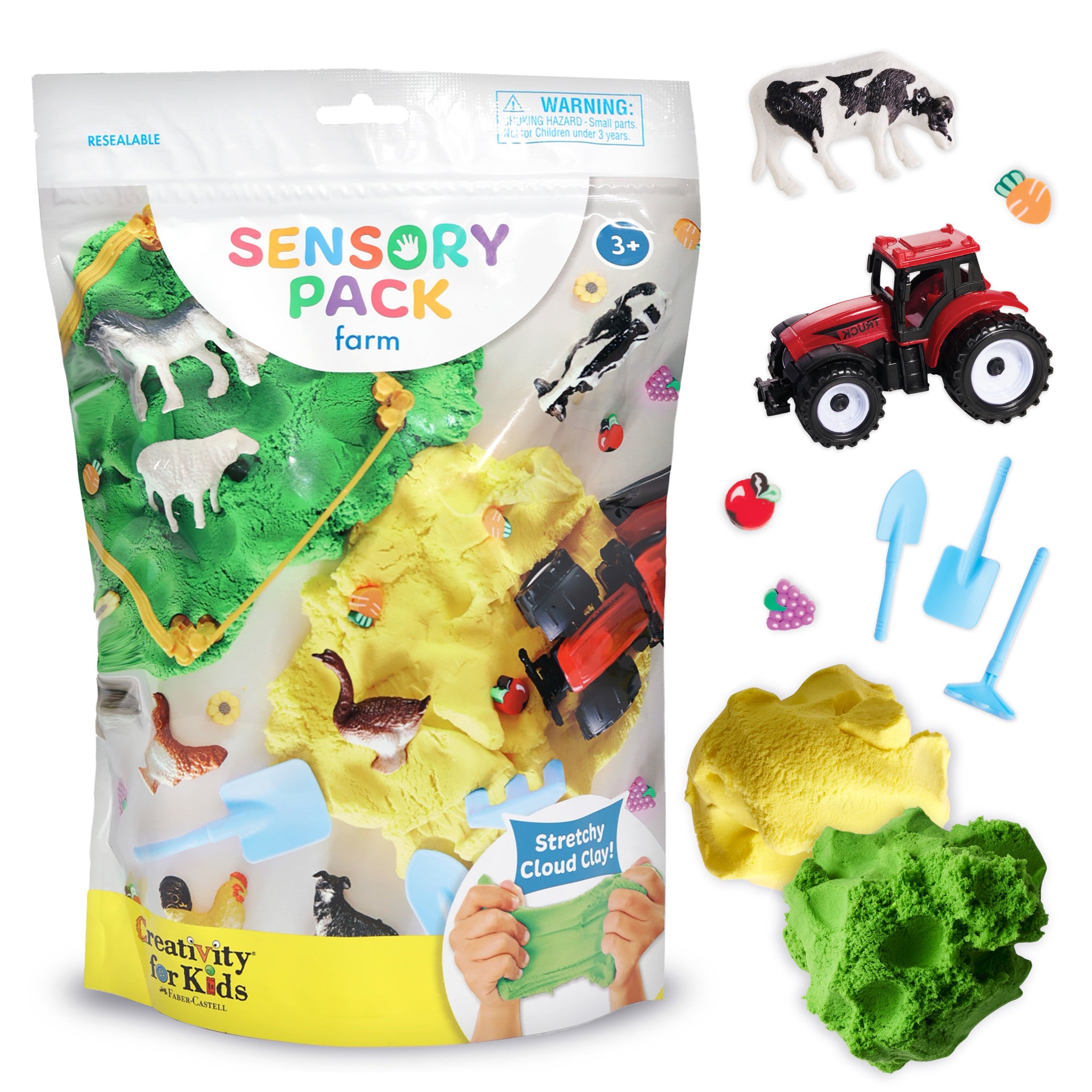 Sensory Pack Farm - Educational Toy for Kids, Animal Learning Activity Set #6418000 - Perfect for Preschool, Classroom & Homeschooling