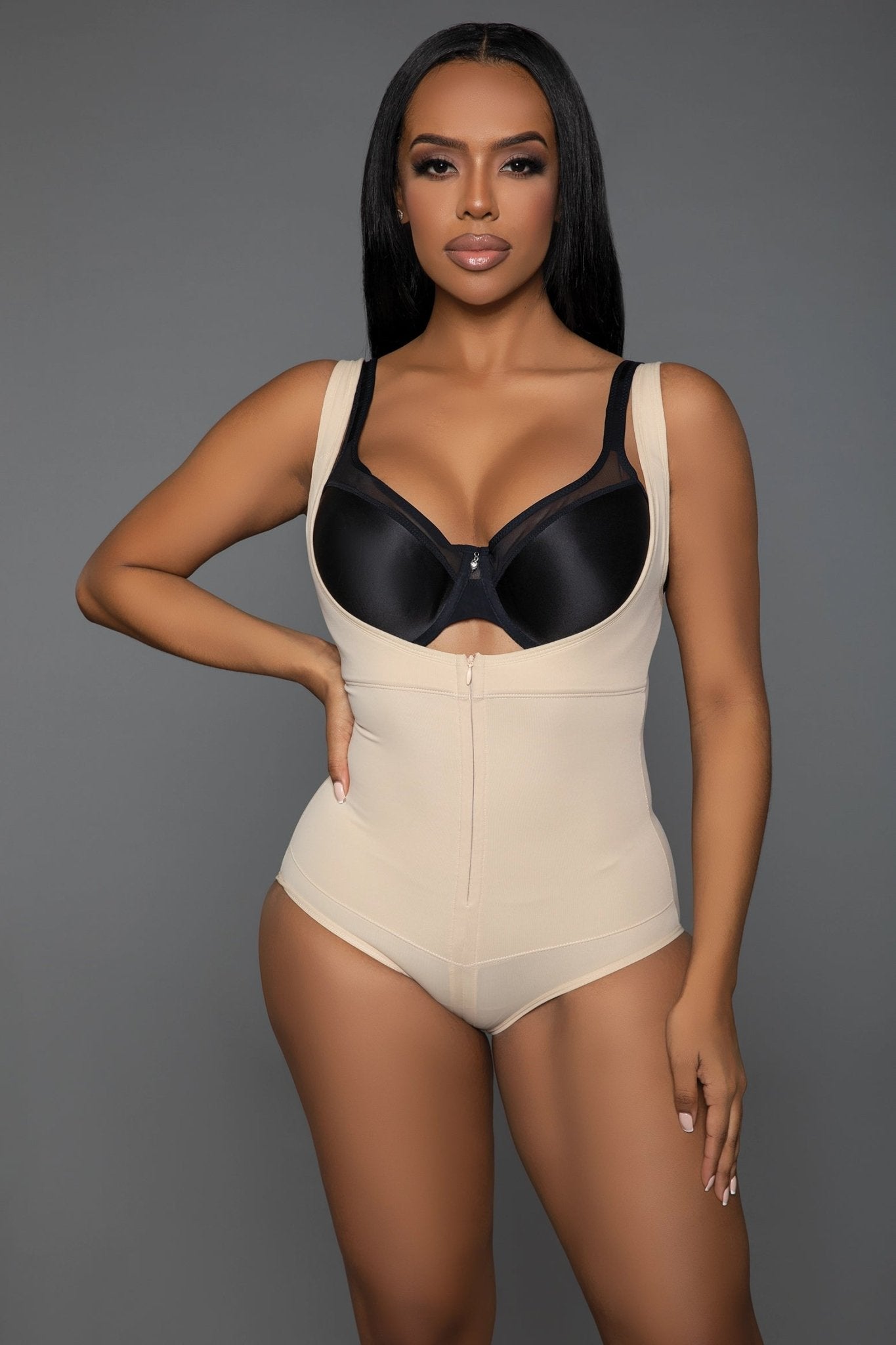BeWicked Women's Keep It Tight Bodysuit Shaper 2375 - Slimming Shapewear for Women | Tummy Control & Waist Cincher | Perfect Under Dresses for Special Occasions & Everyday Wear